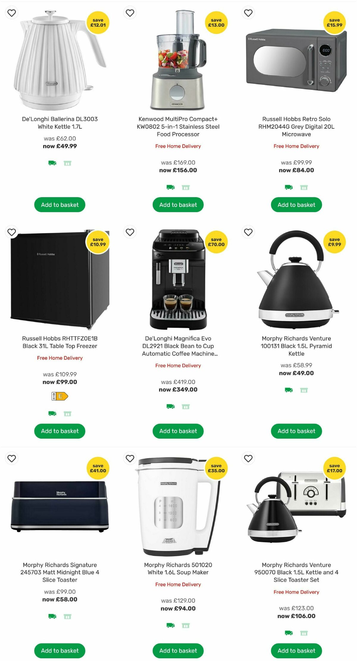 Homebase Offers from 29 December