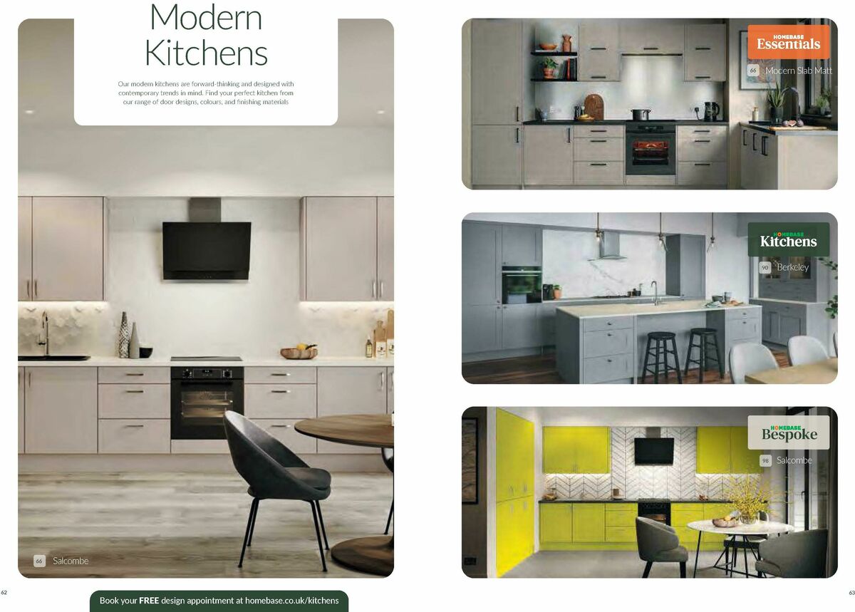 Homebase Kitchens Brochure Offers from 15 December