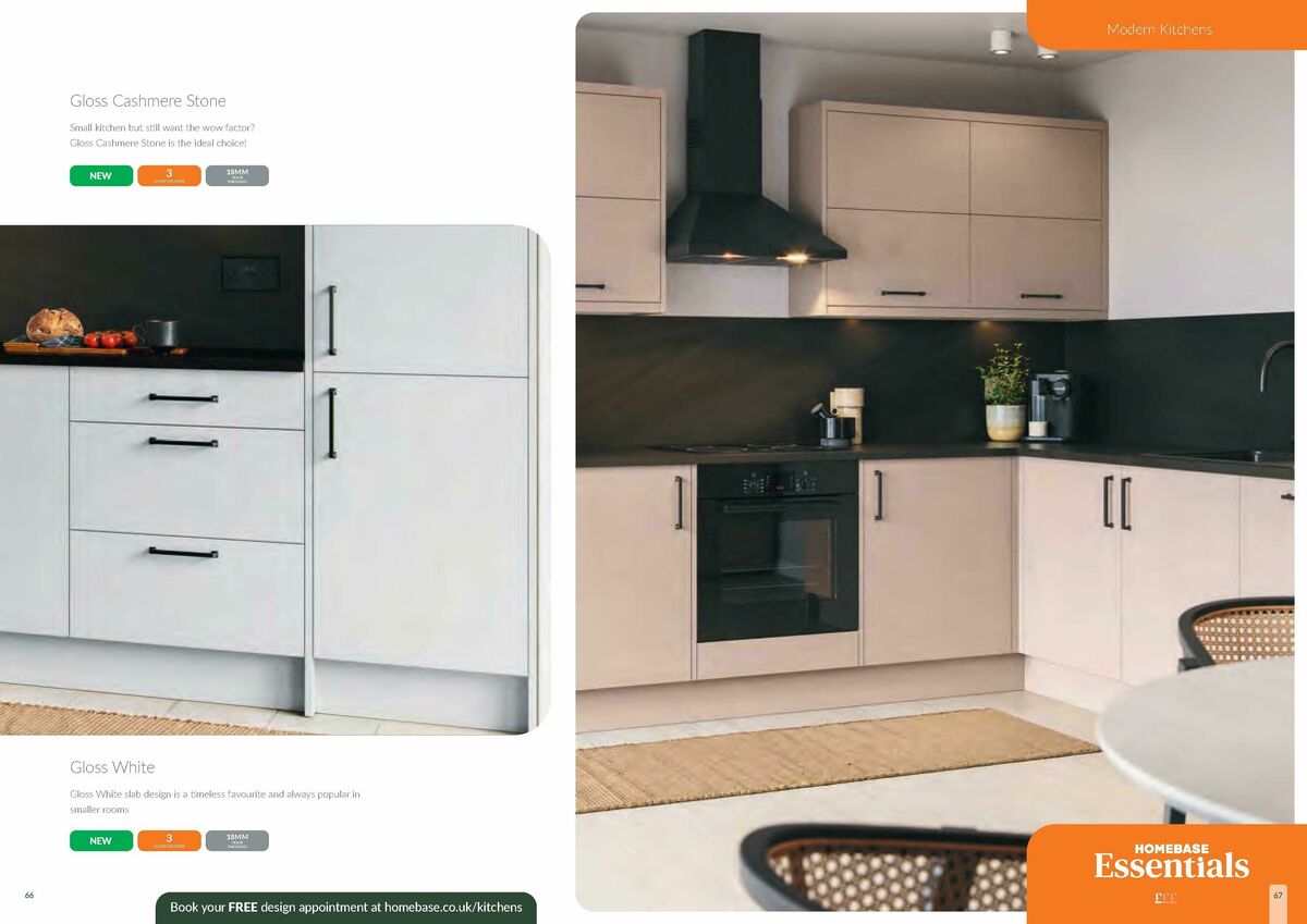 Homebase Kitchens Brochure Offers from 15 December