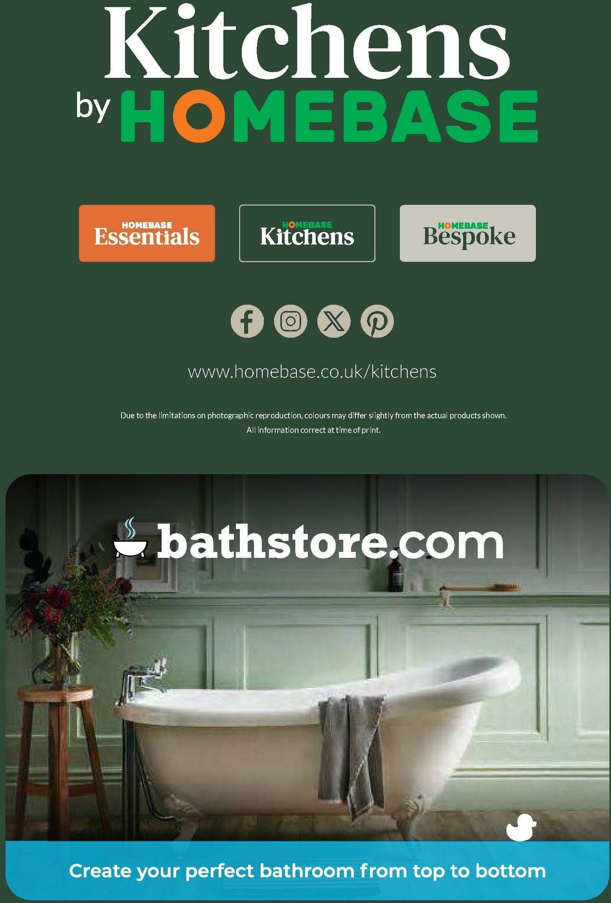 Homebase Kitchens Brochure Offers from 15 December