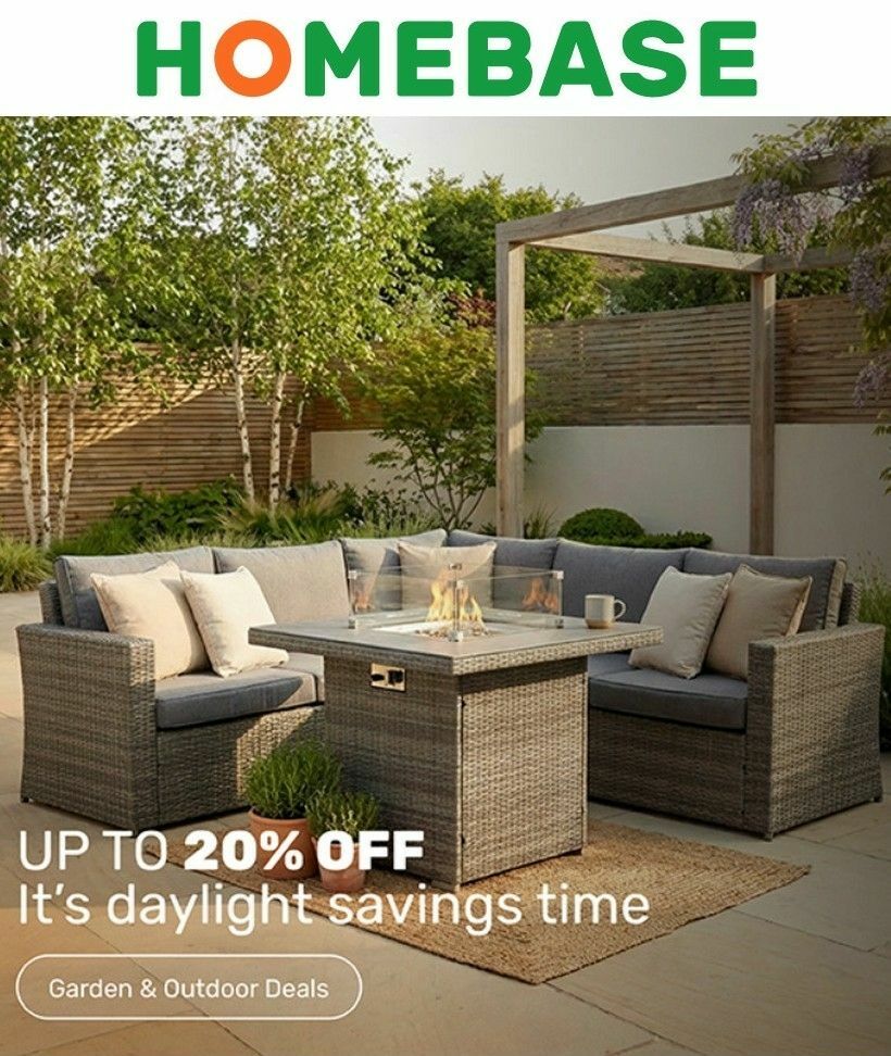 Homebase Offers from 12 March