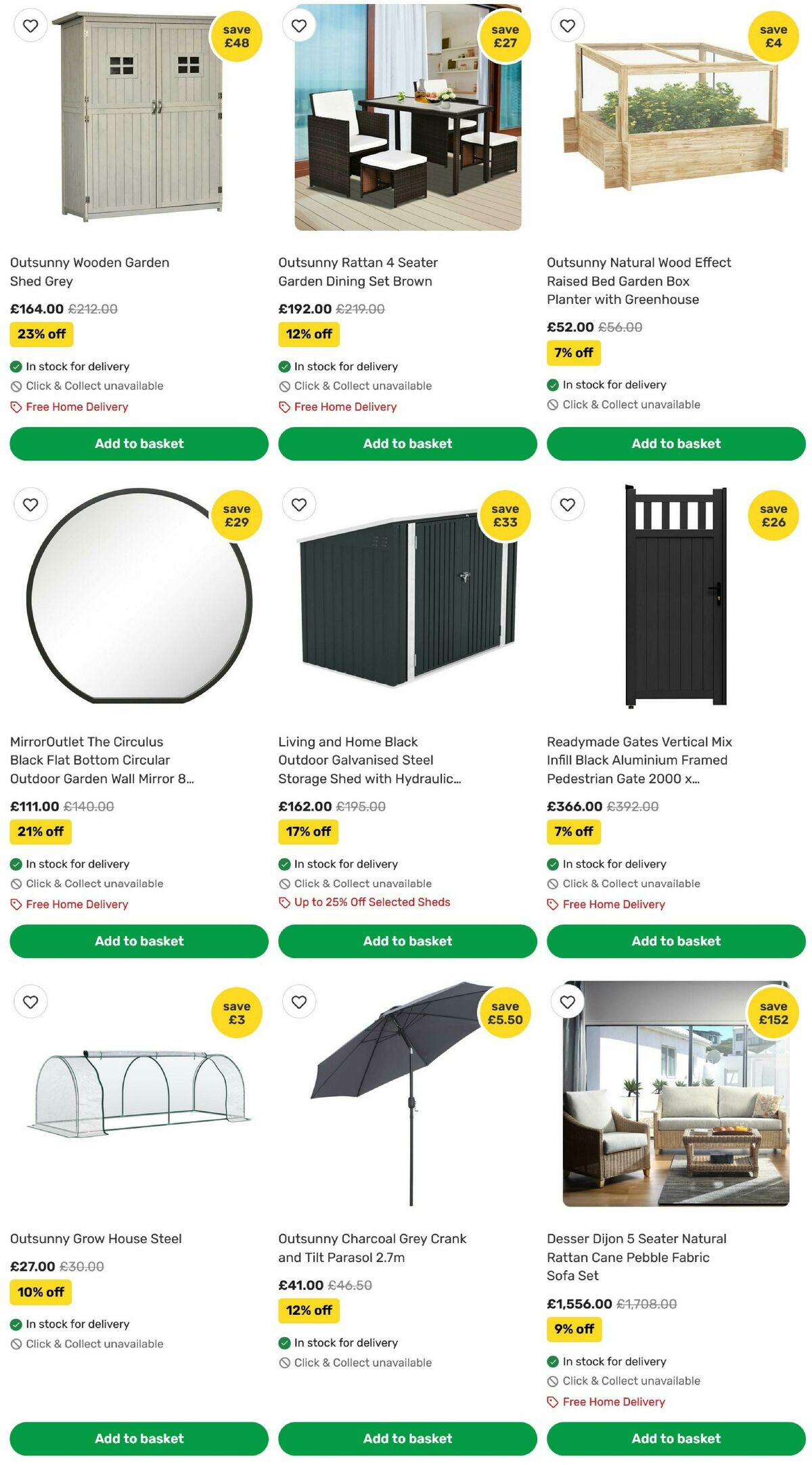 Homebase Offers from 12 March