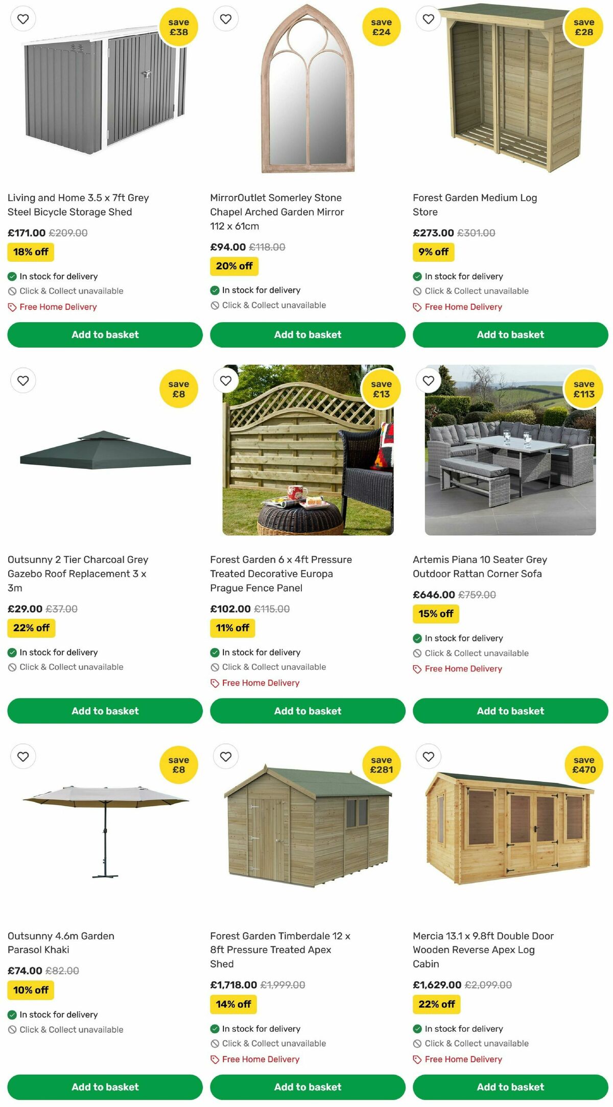 Homebase Offers from 12 March