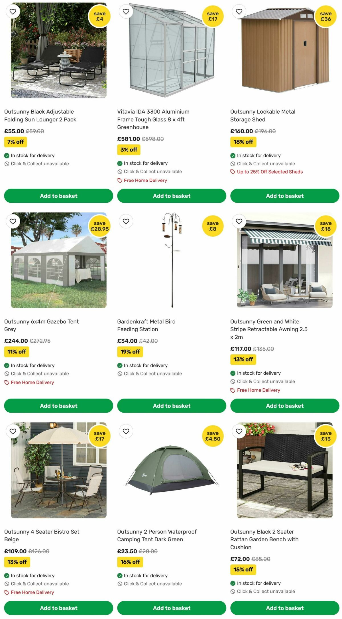 Homebase Offers from 12 March