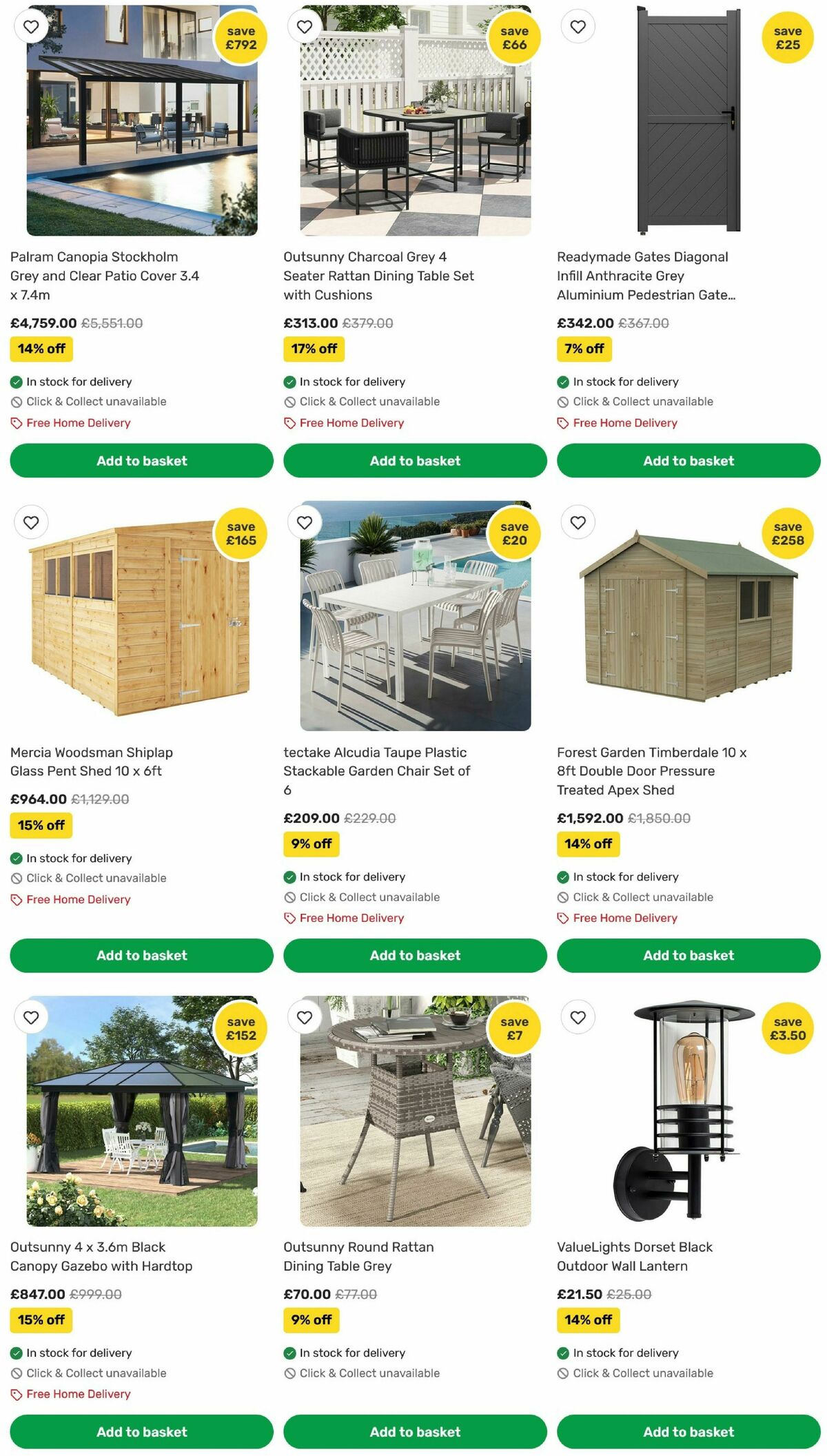 Homebase Offers from 12 March