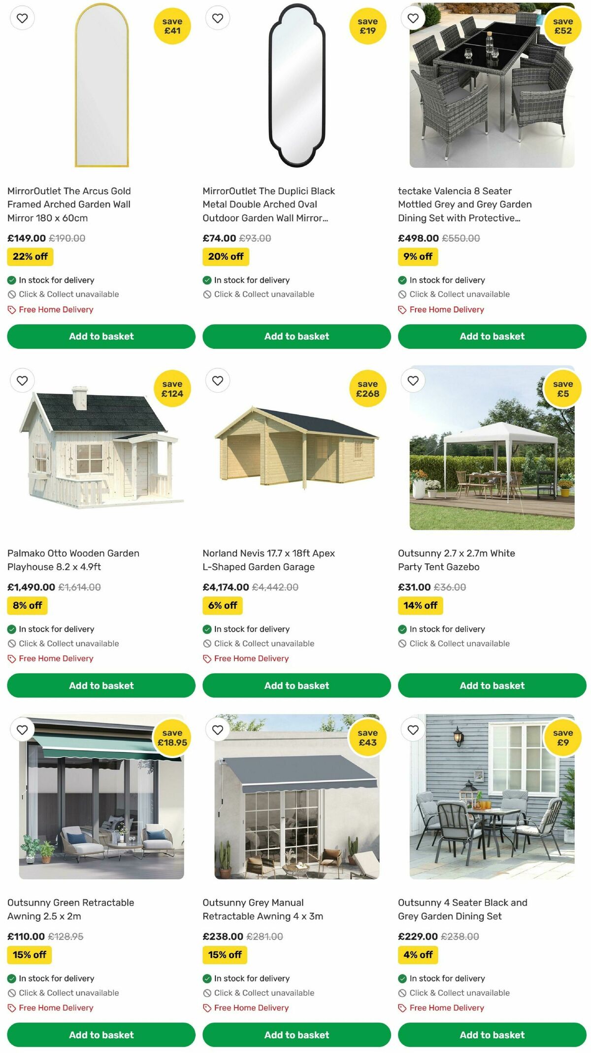 Homebase Offers from 12 March