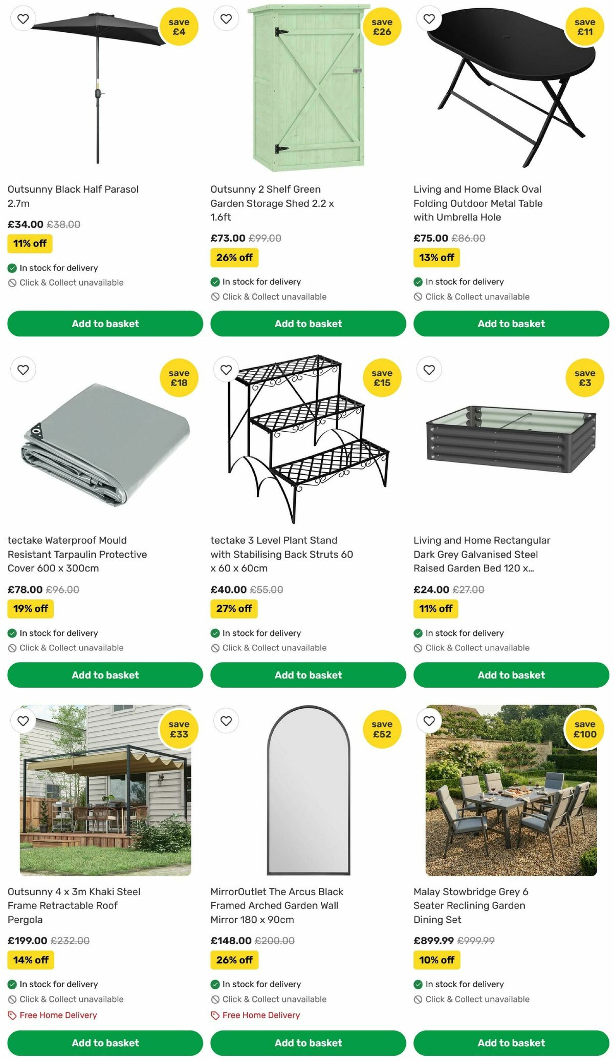 Homebase Offers from 12 March