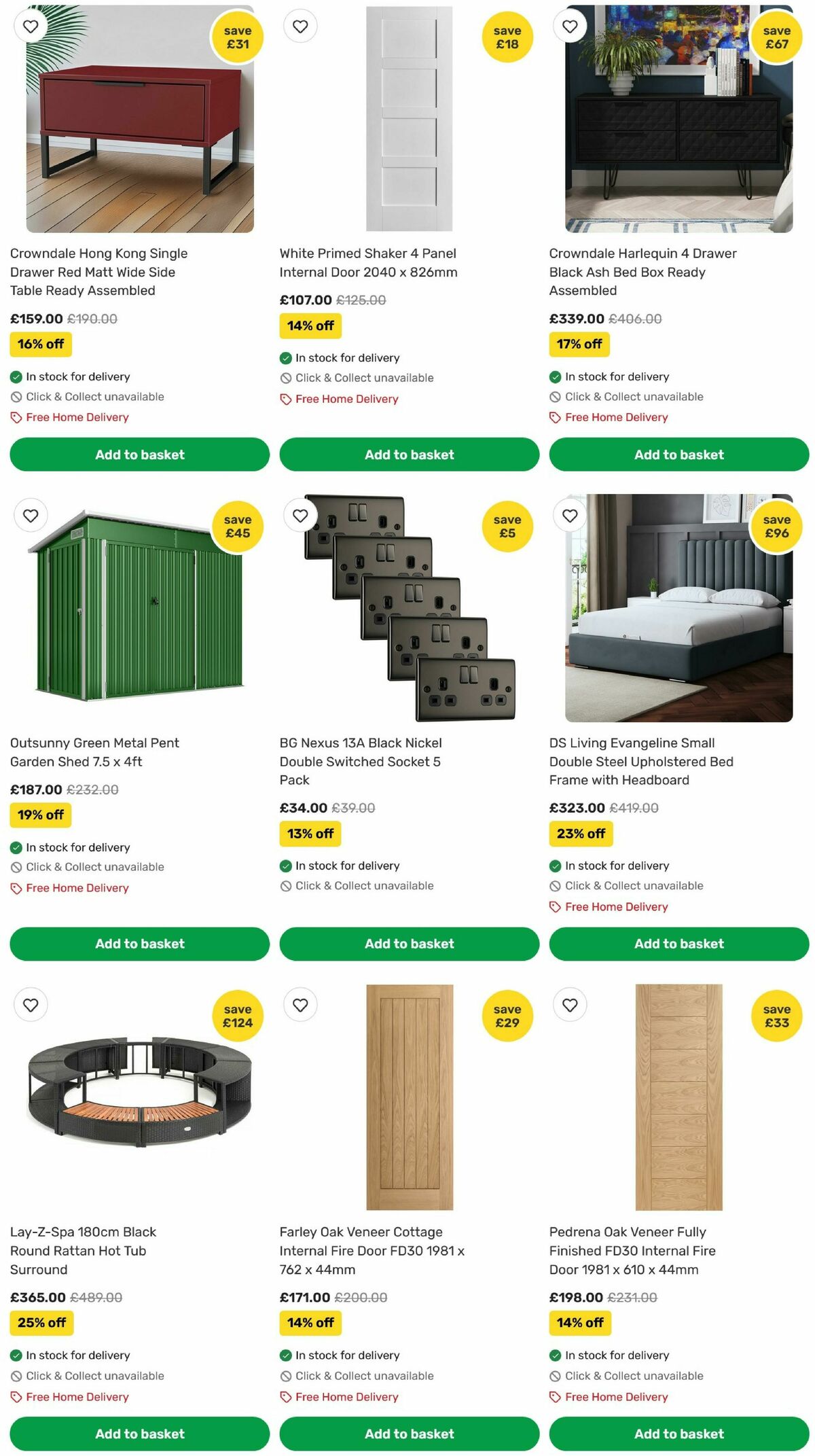 Homebase Offers from 10 April