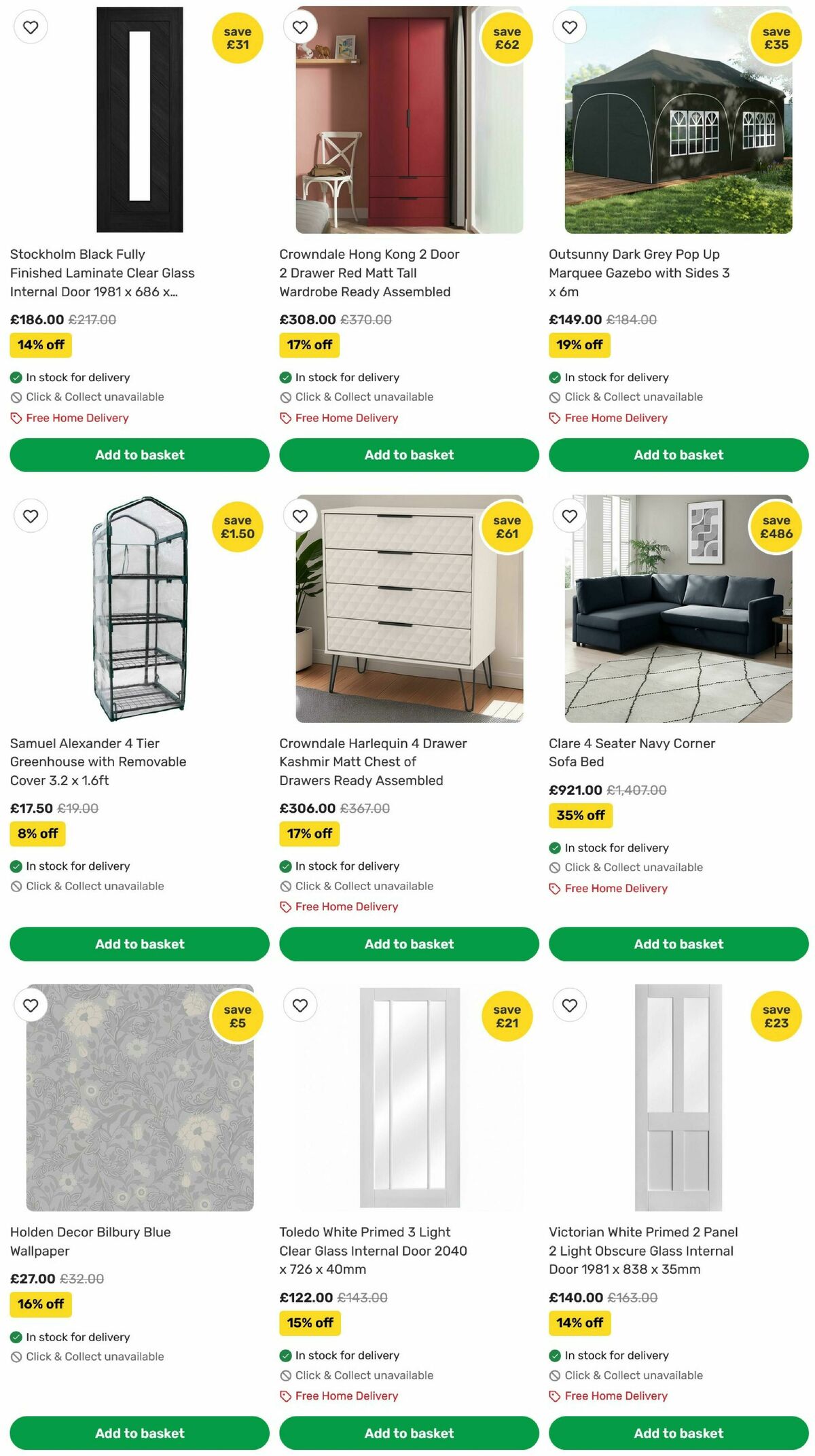 Homebase Offers from 10 April