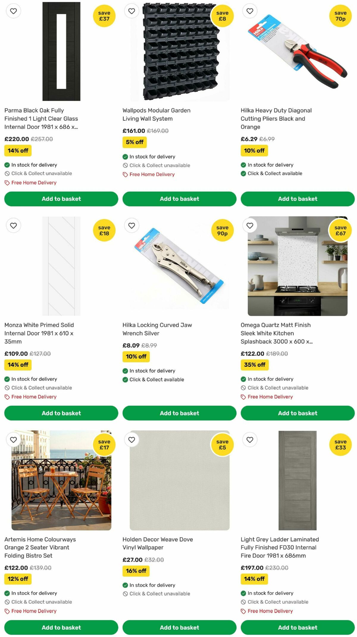 Homebase Offers from 10 April