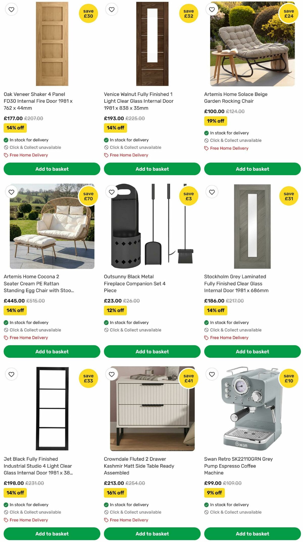 Homebase Offers from 10 April