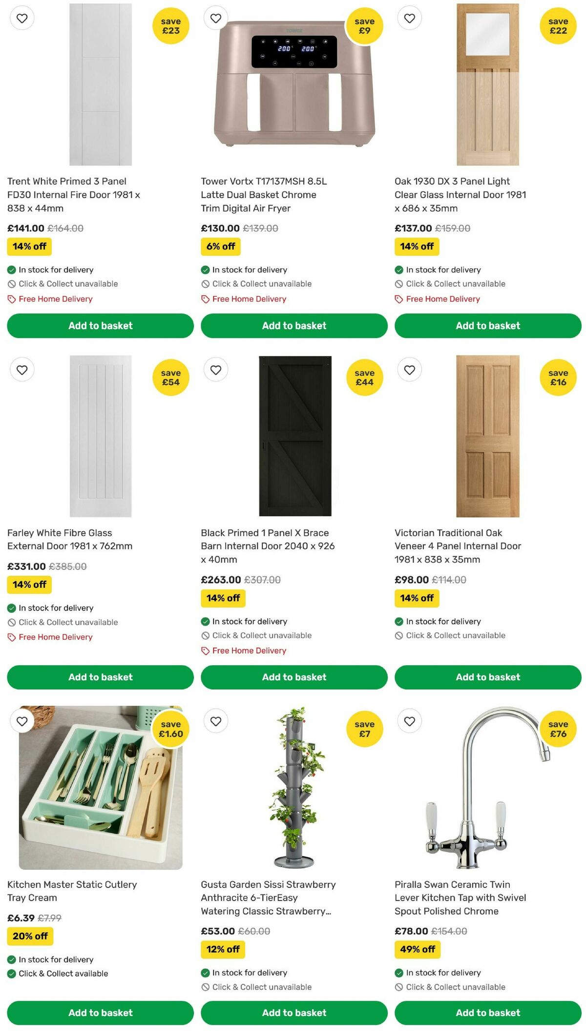Homebase Offers from 10 April