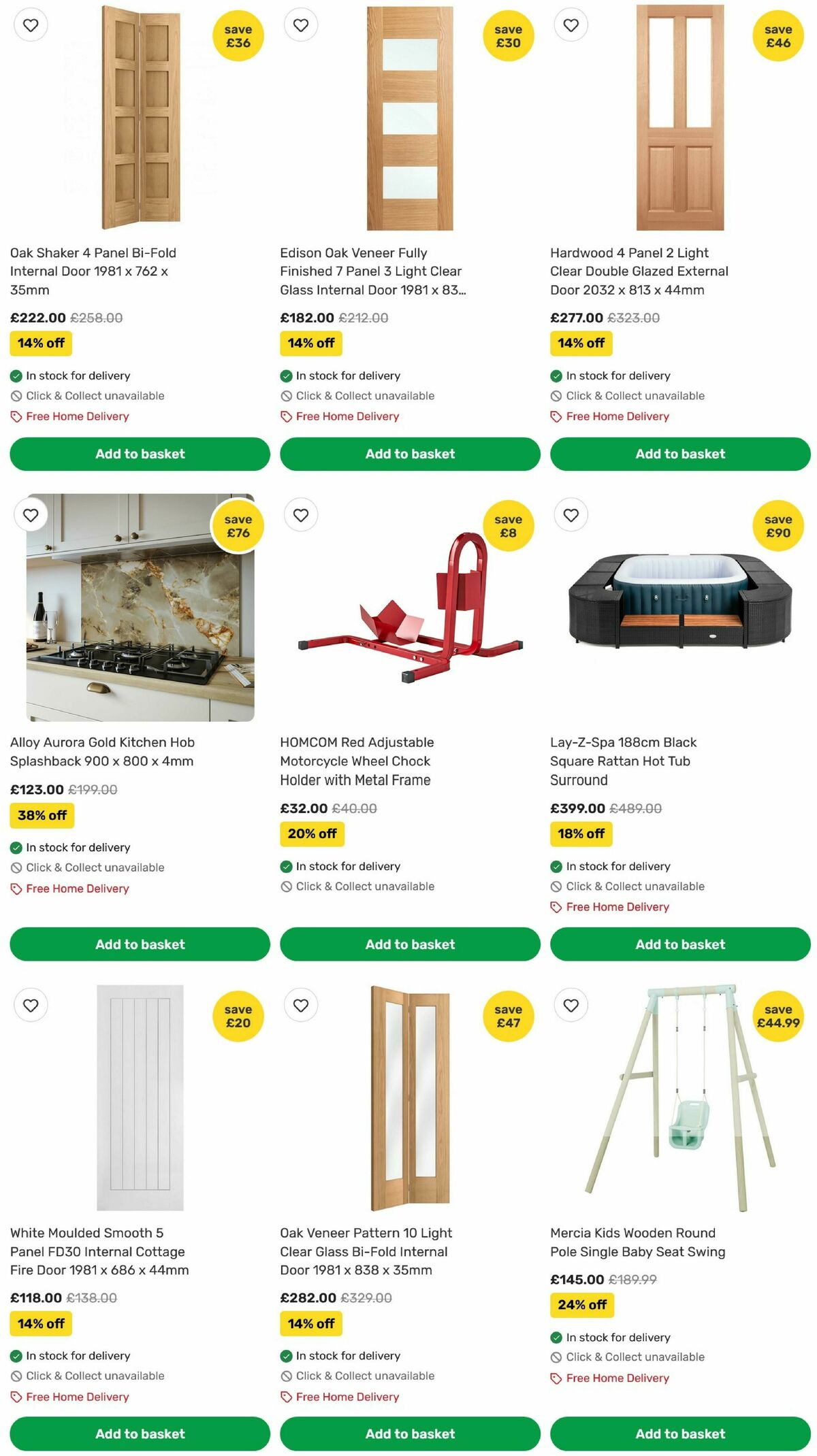 Homebase Offers from 10 April