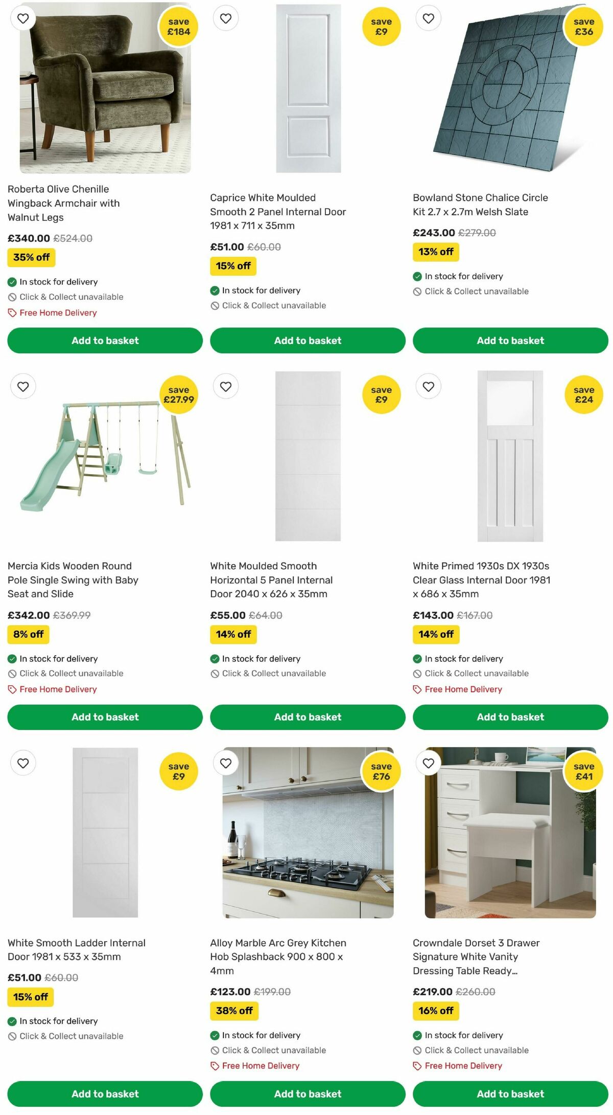 Homebase Offers from 10 April