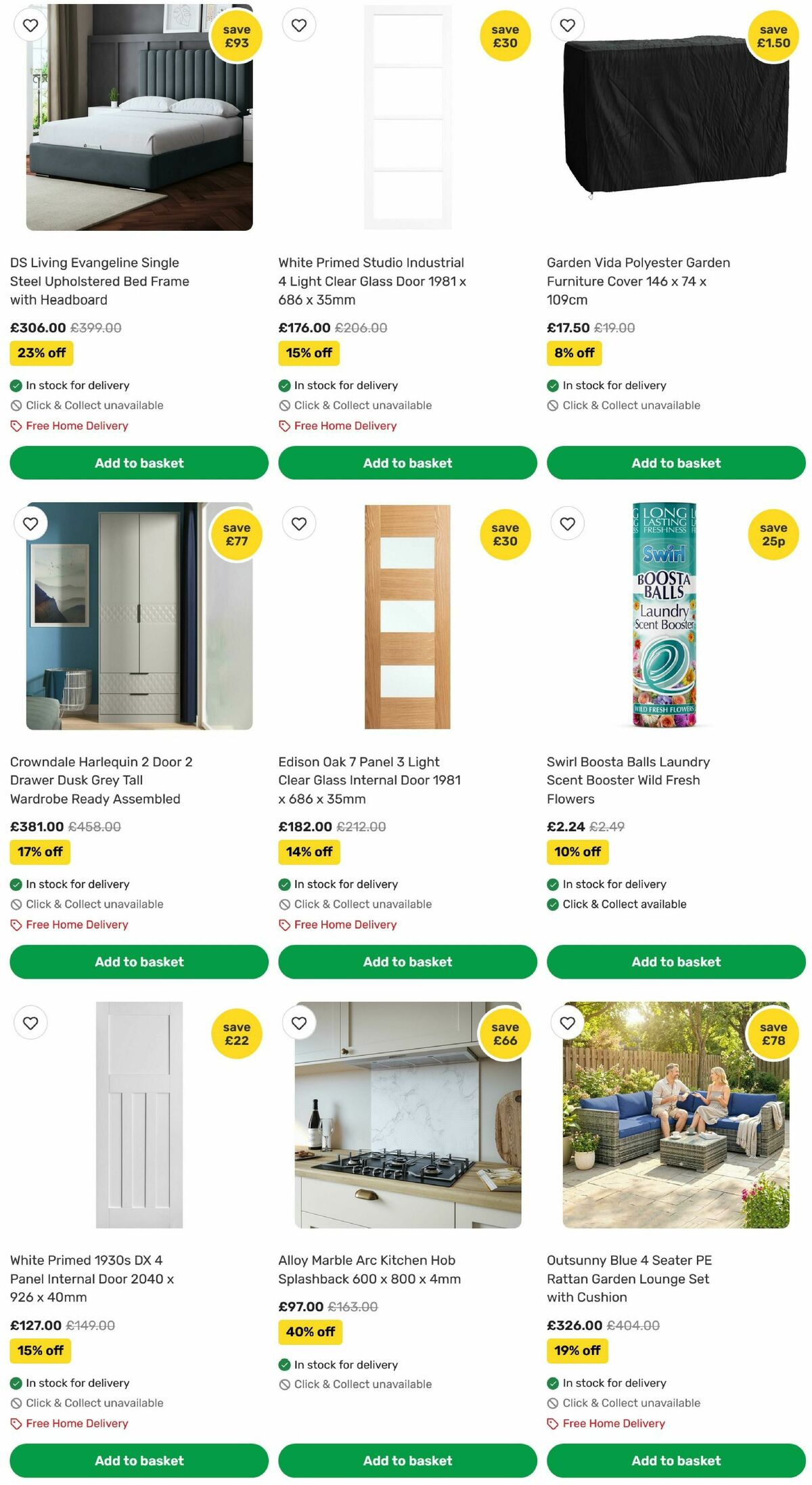 Homebase Offers from 10 April