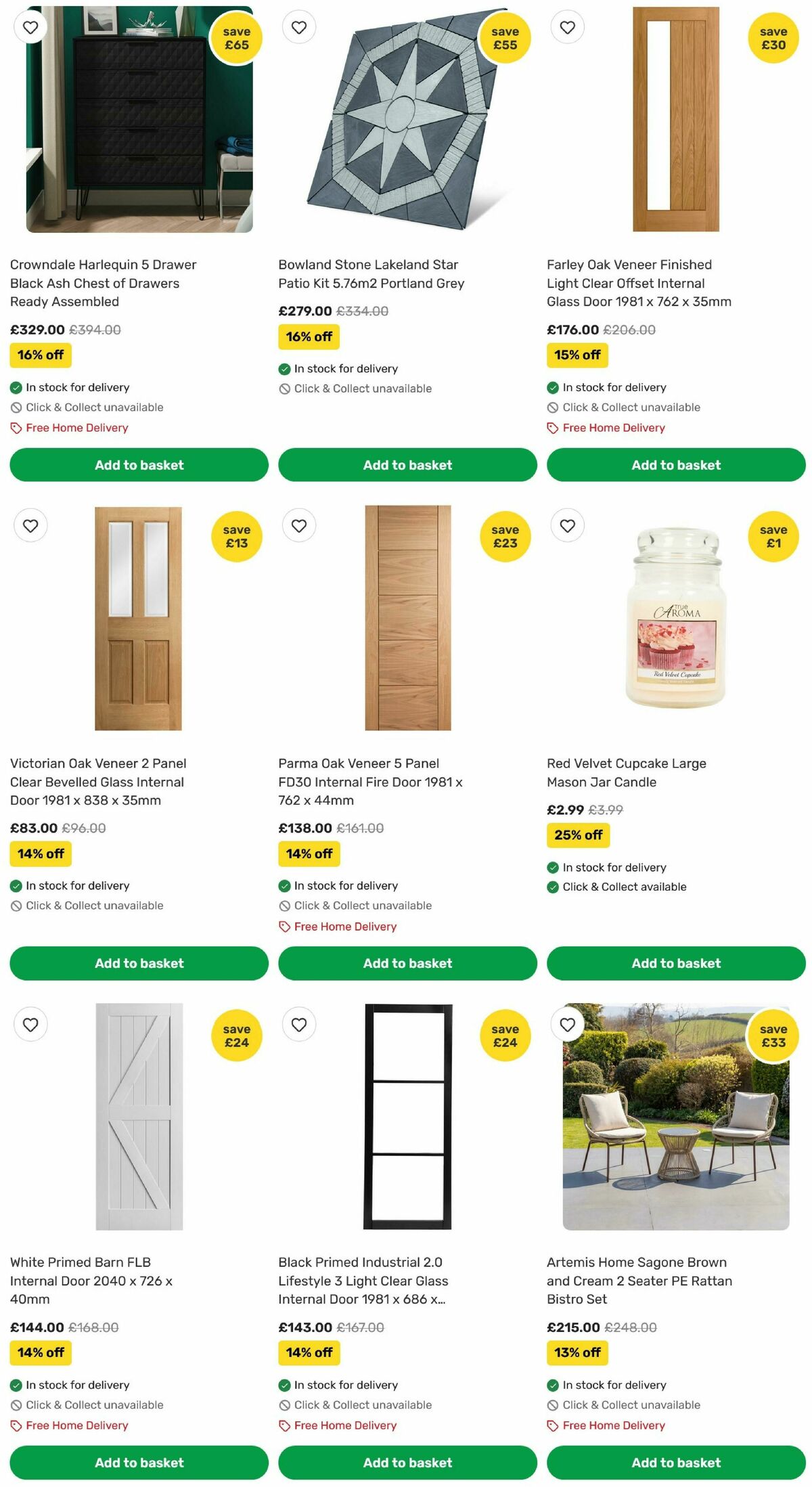 Homebase Offers from 10 April