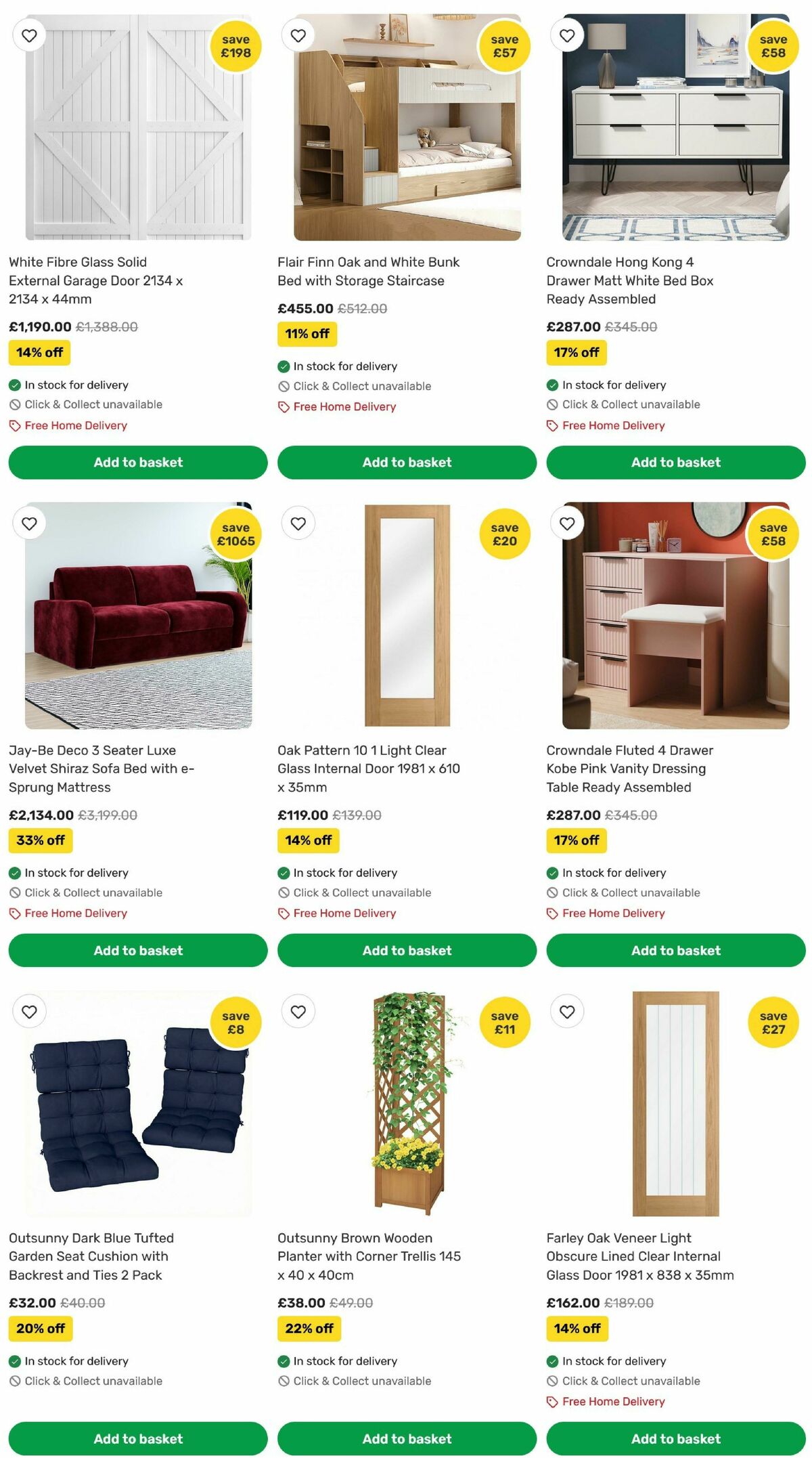 Homebase Offers from 10 April