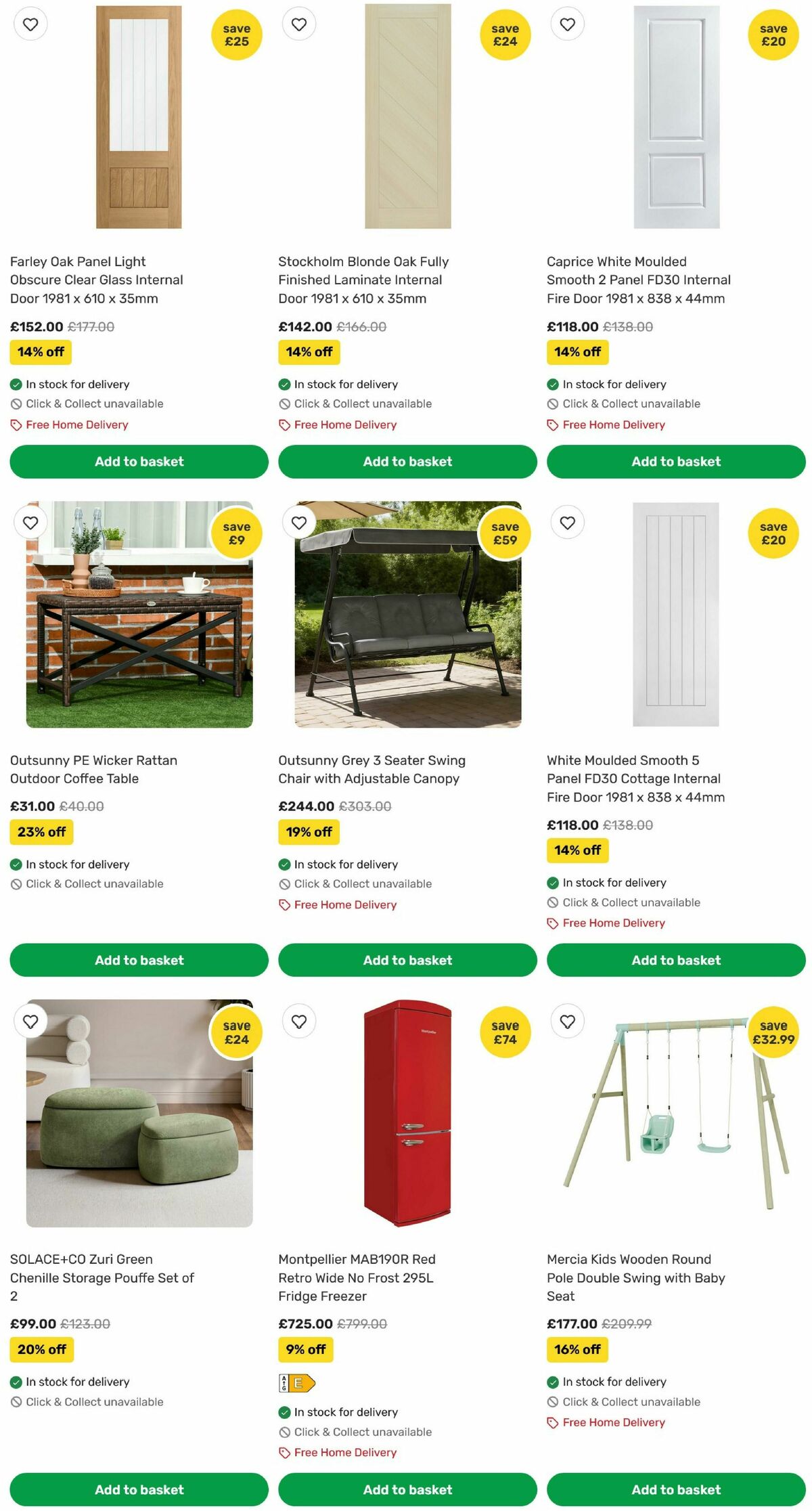 Homebase Offers from 10 April