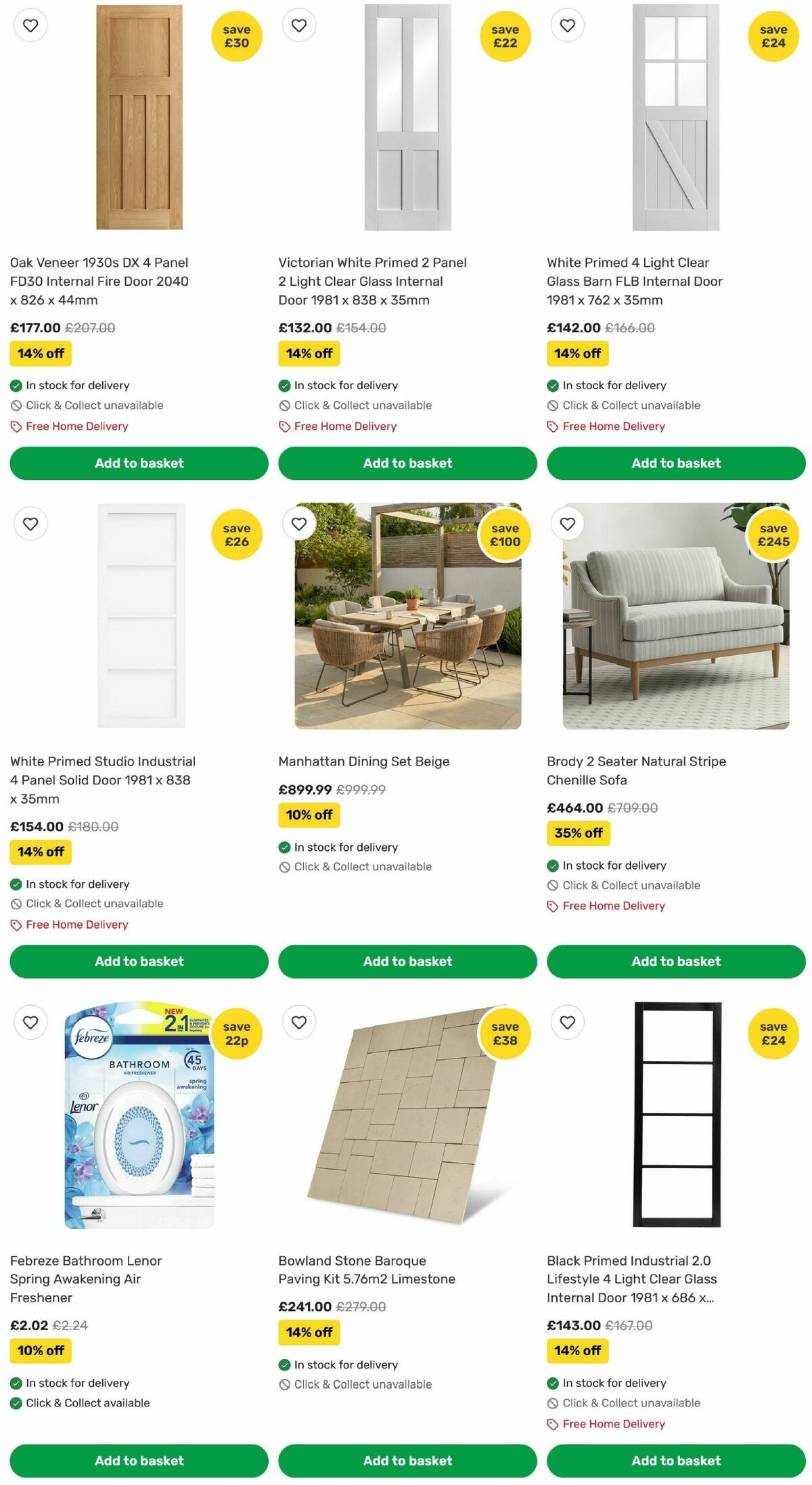 Homebase Offers from 10 April