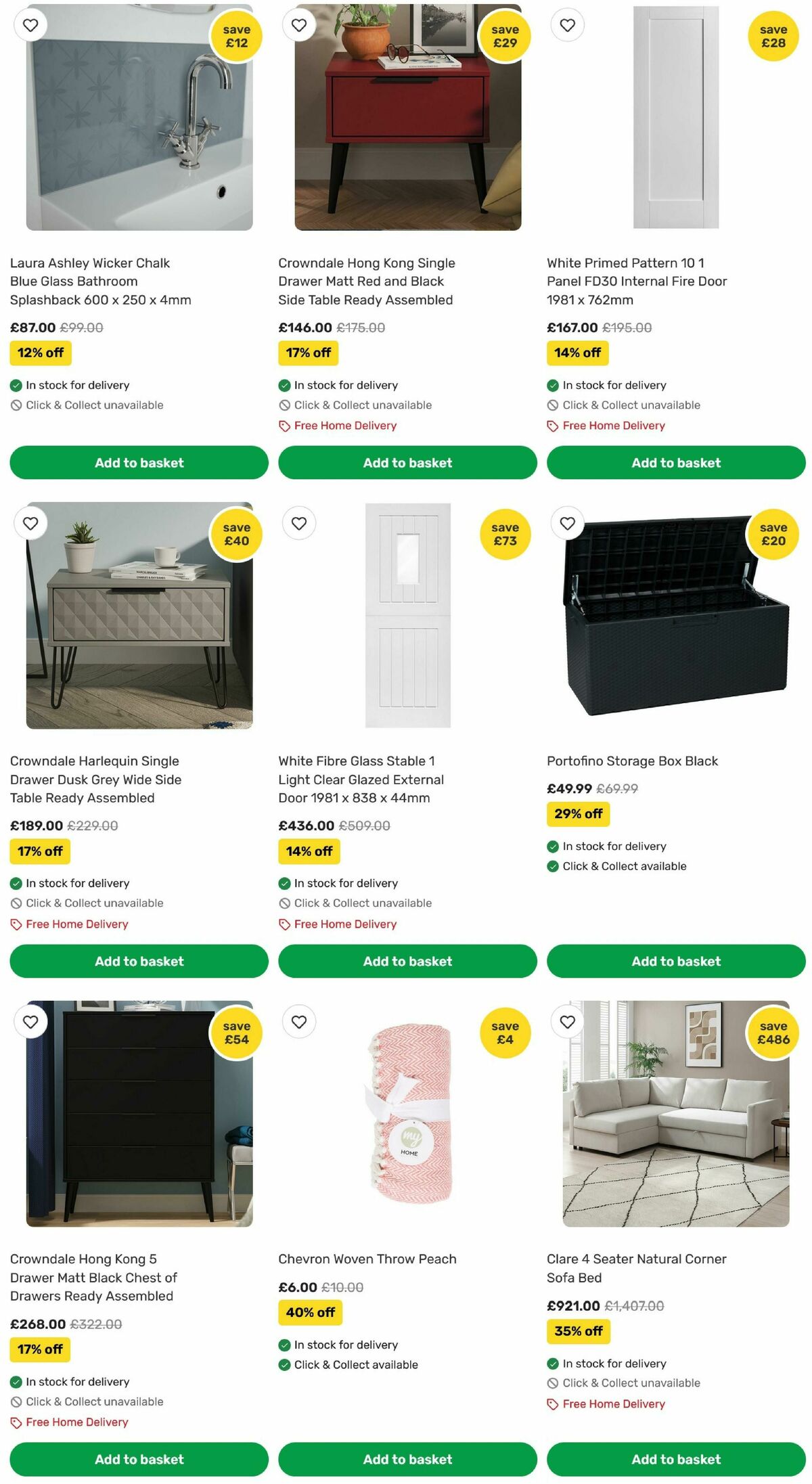 Homebase Offers from 10 April