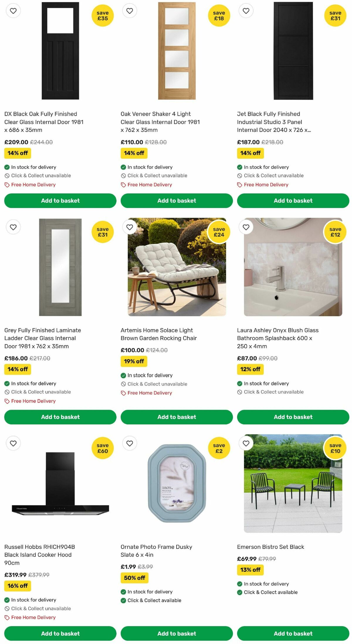 Homebase Offers from 10 April
