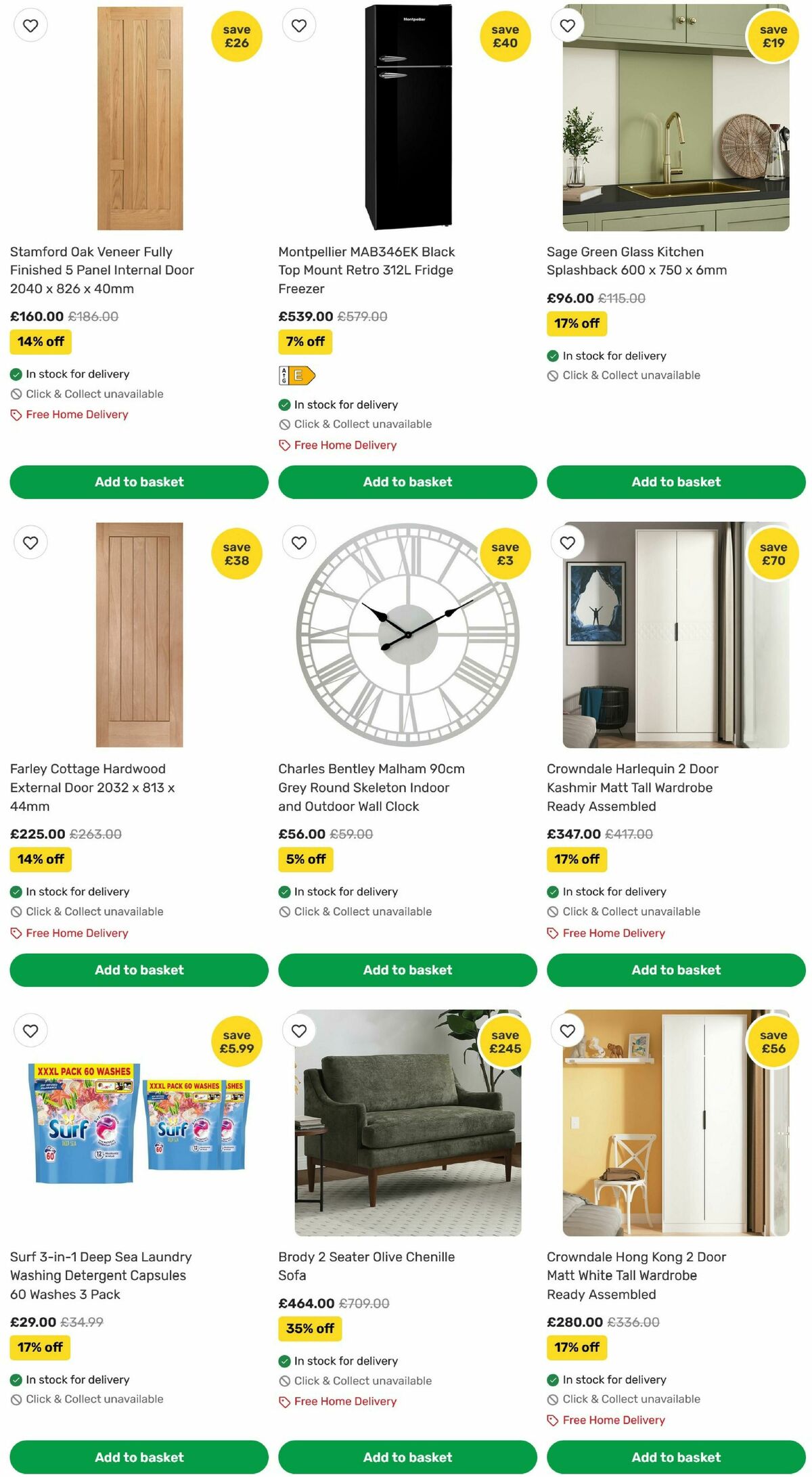 Homebase Offers from 10 April