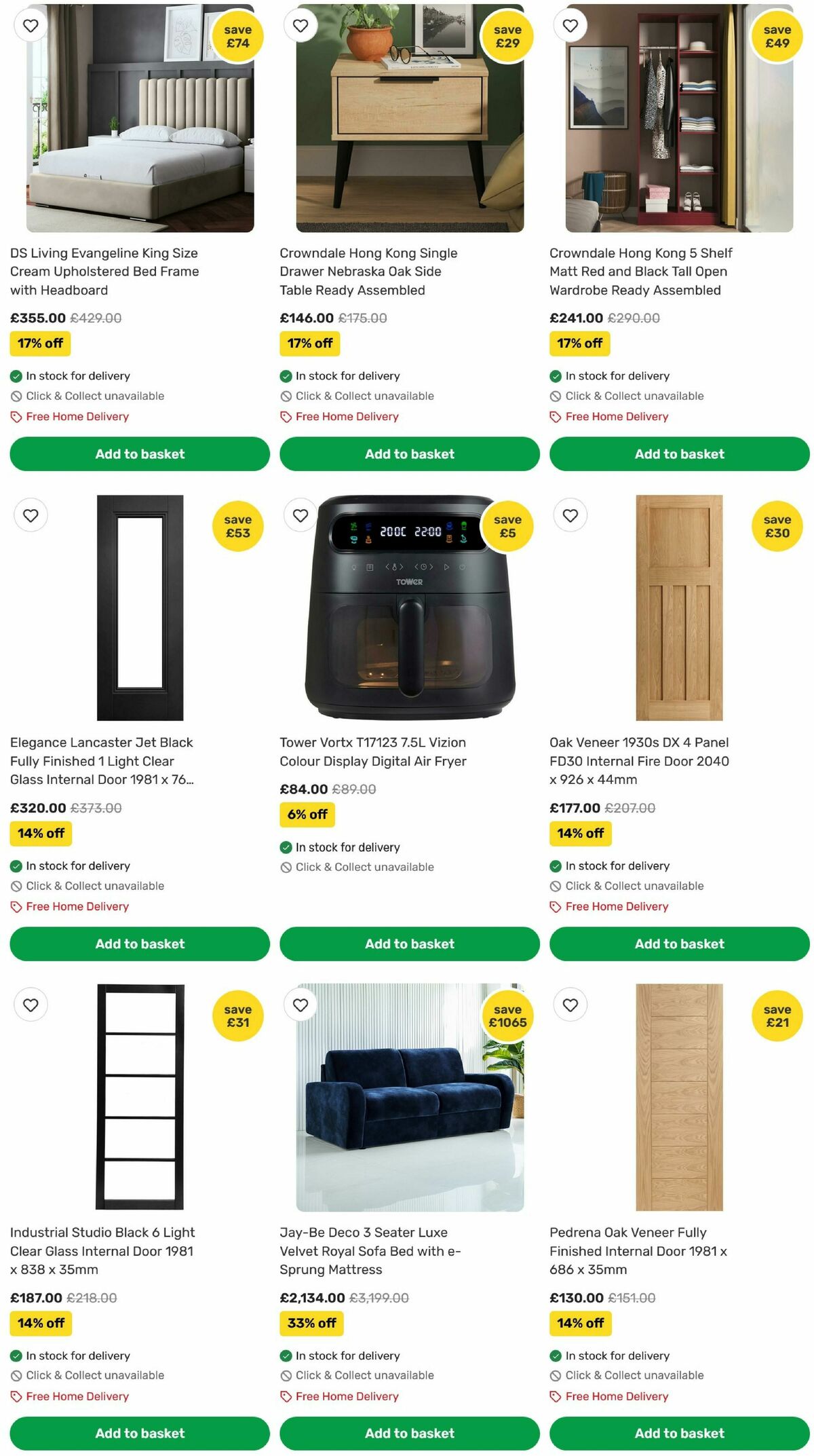 Homebase Offers from 10 April