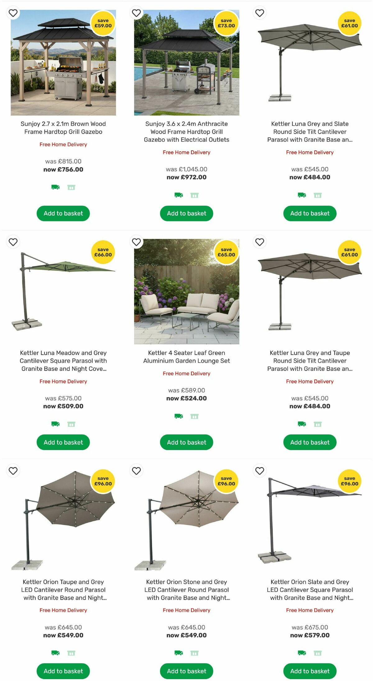 Homebase Offers from 20 May