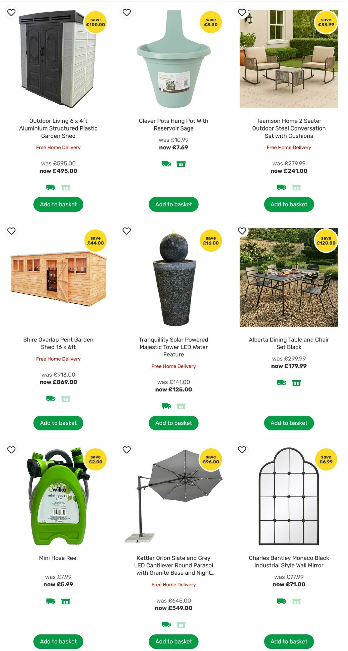 Homebase Offers from 20 May