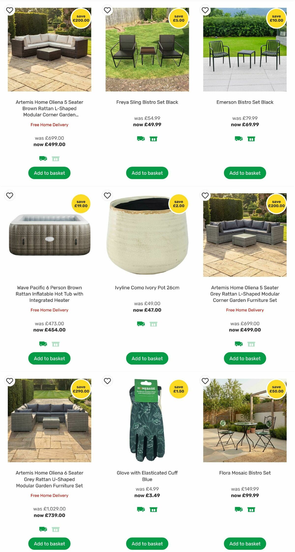 Homebase Offers from 20 May