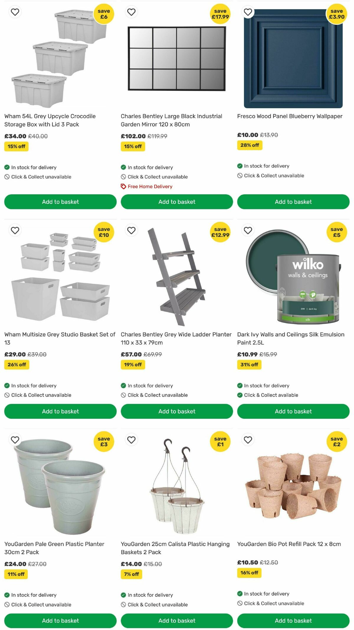 Homebase Offers from 12 June