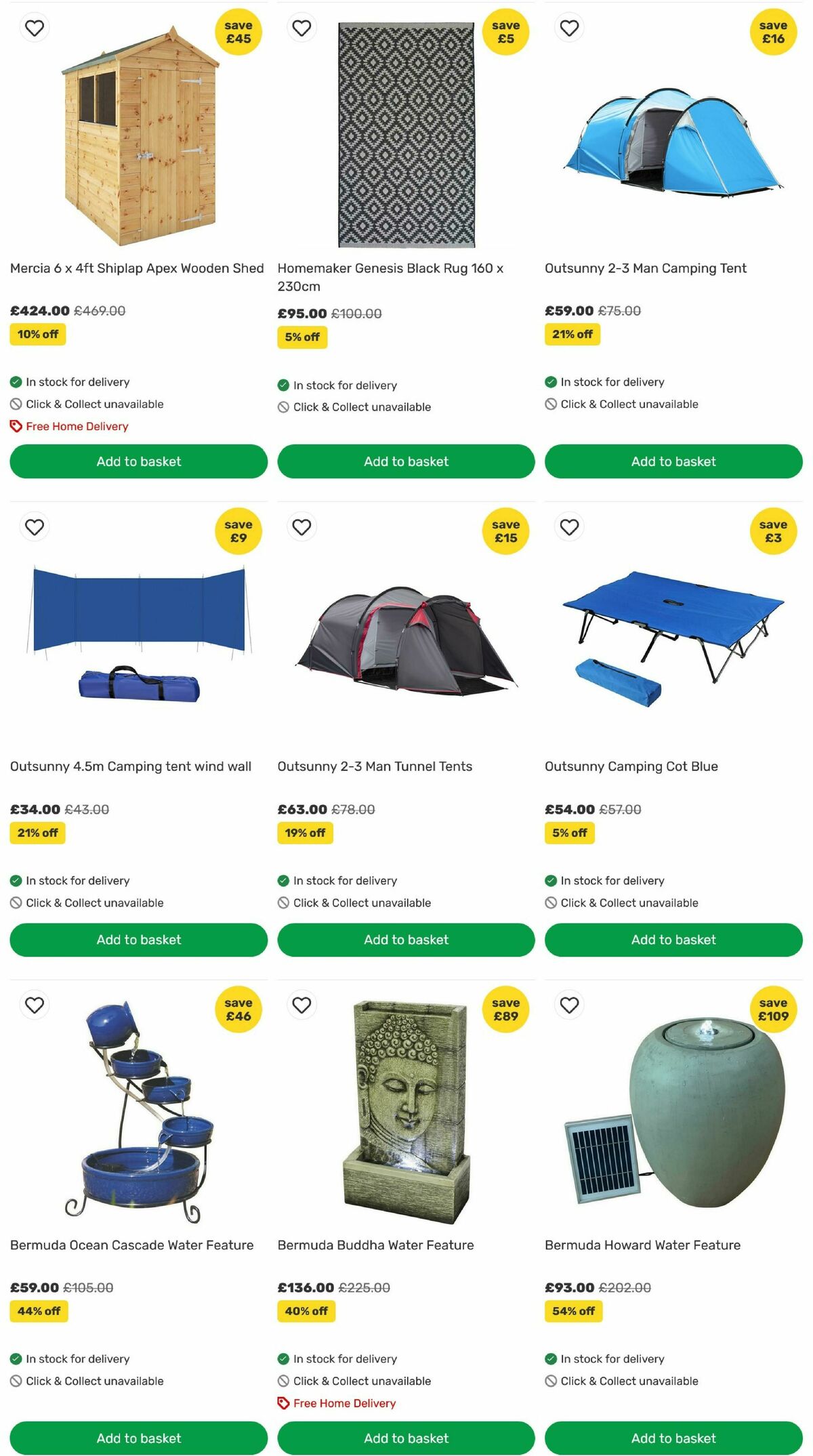 Homebase Offers from 12 June