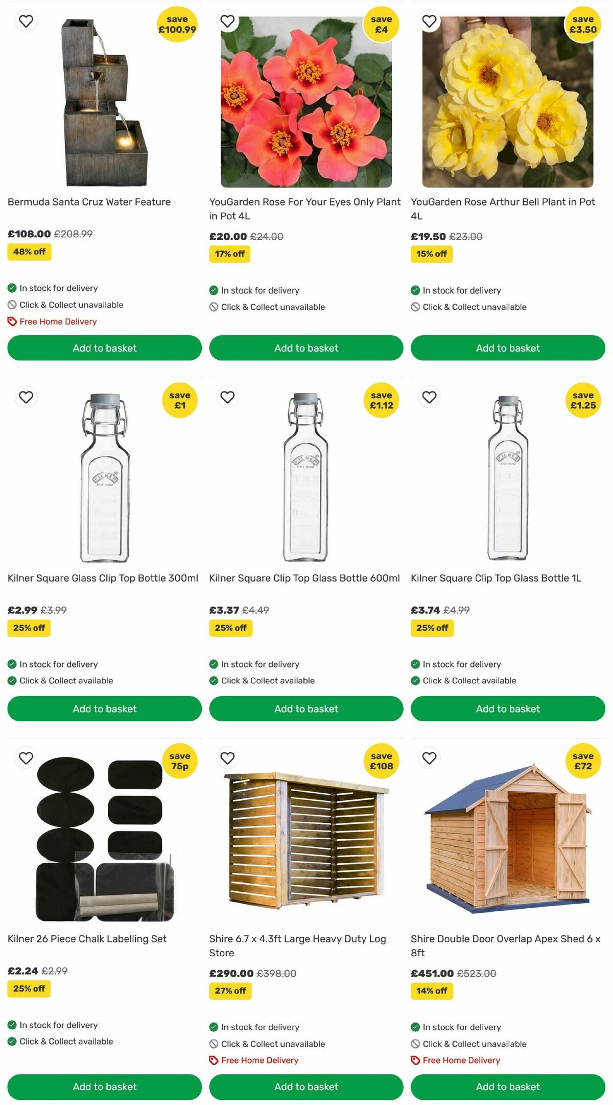 Homebase Offers from 12 June