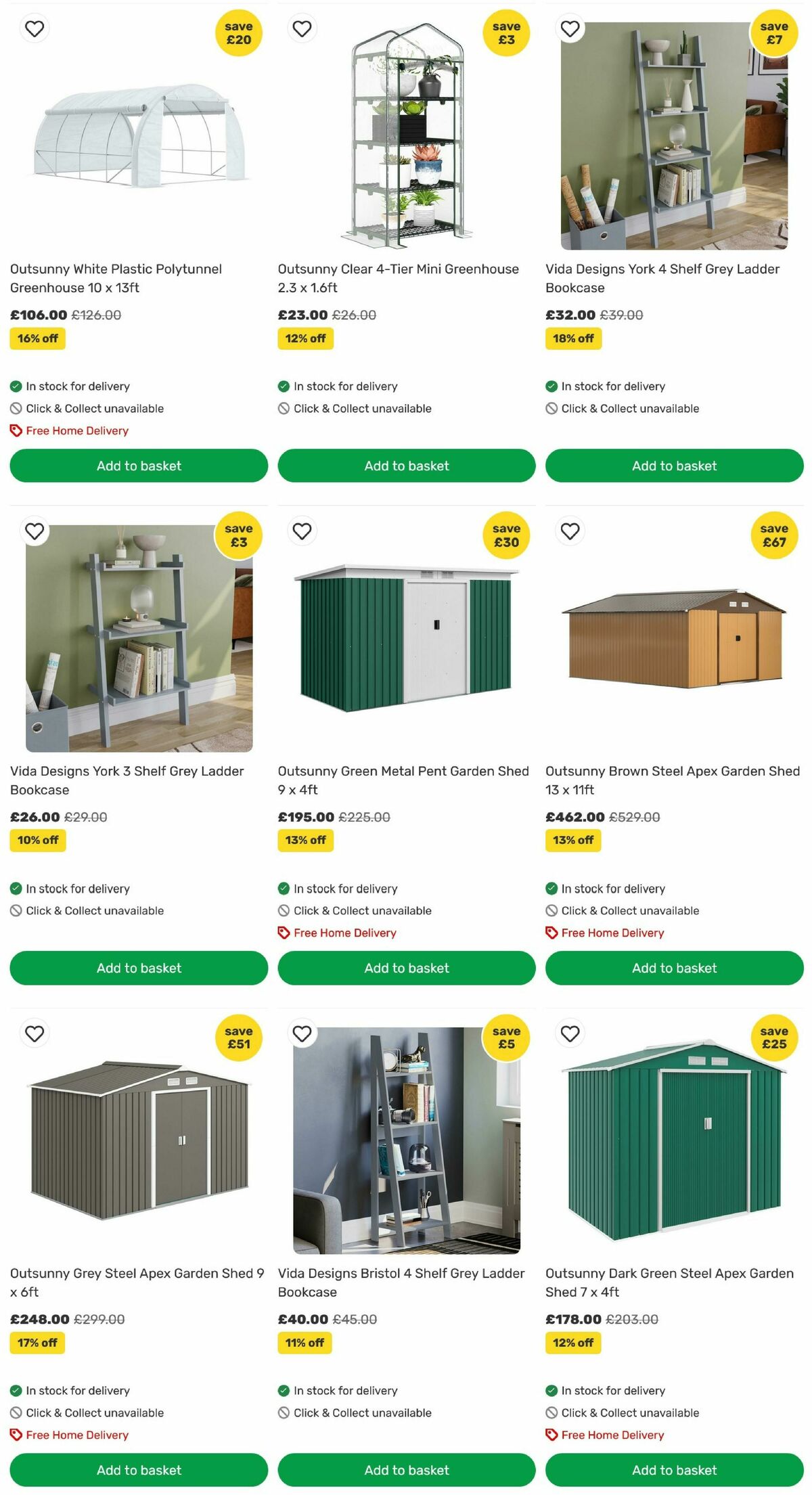 Homebase Offers from 12 June
