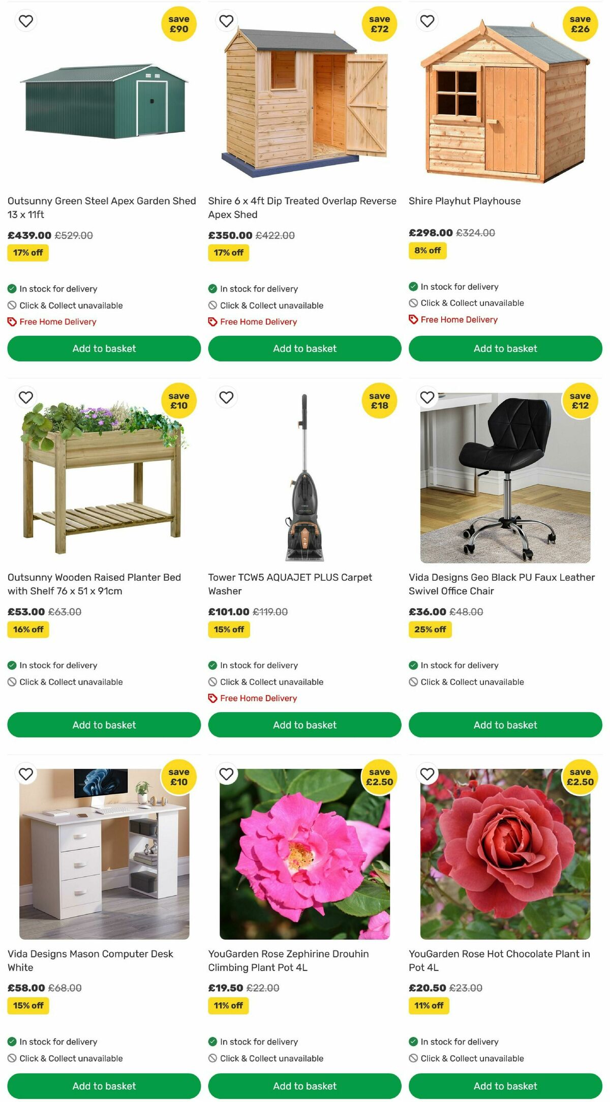 Homebase Offers from 12 June