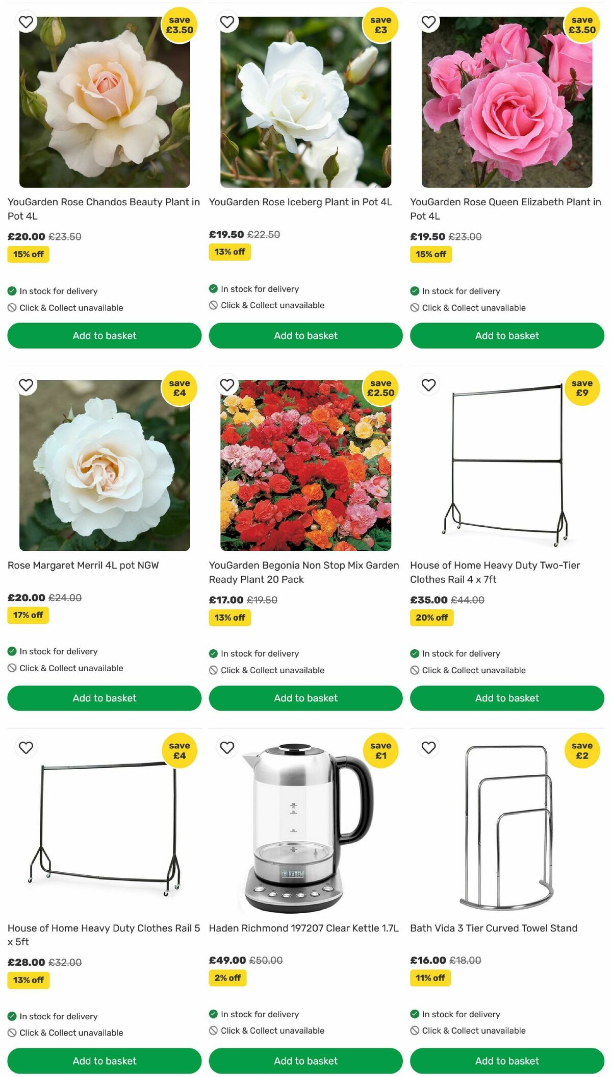 Homebase Offers from 12 June