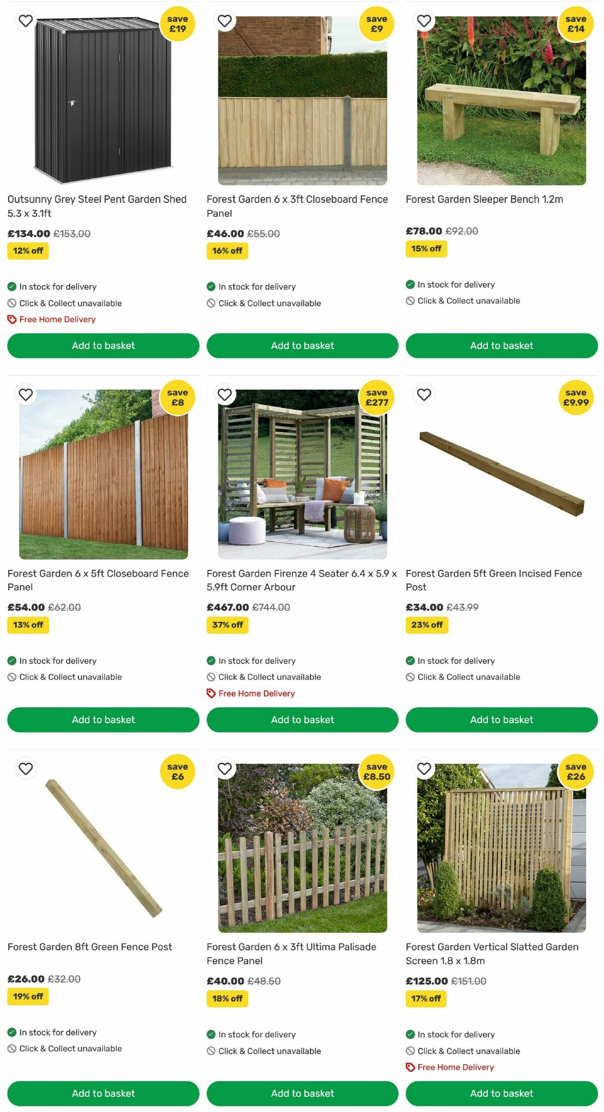 Homebase Offers from 12 June