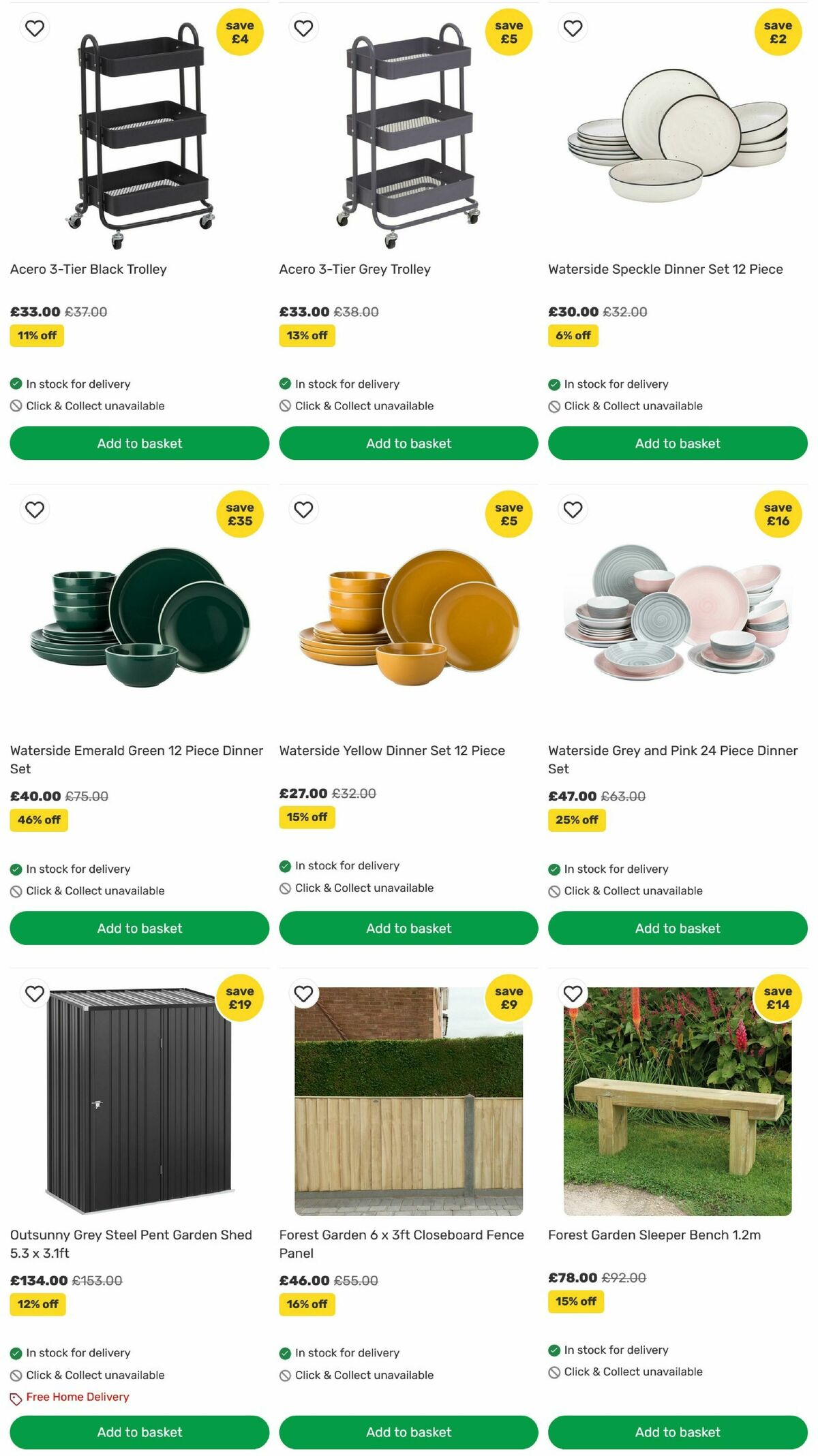 Homebase Offers from 12 June