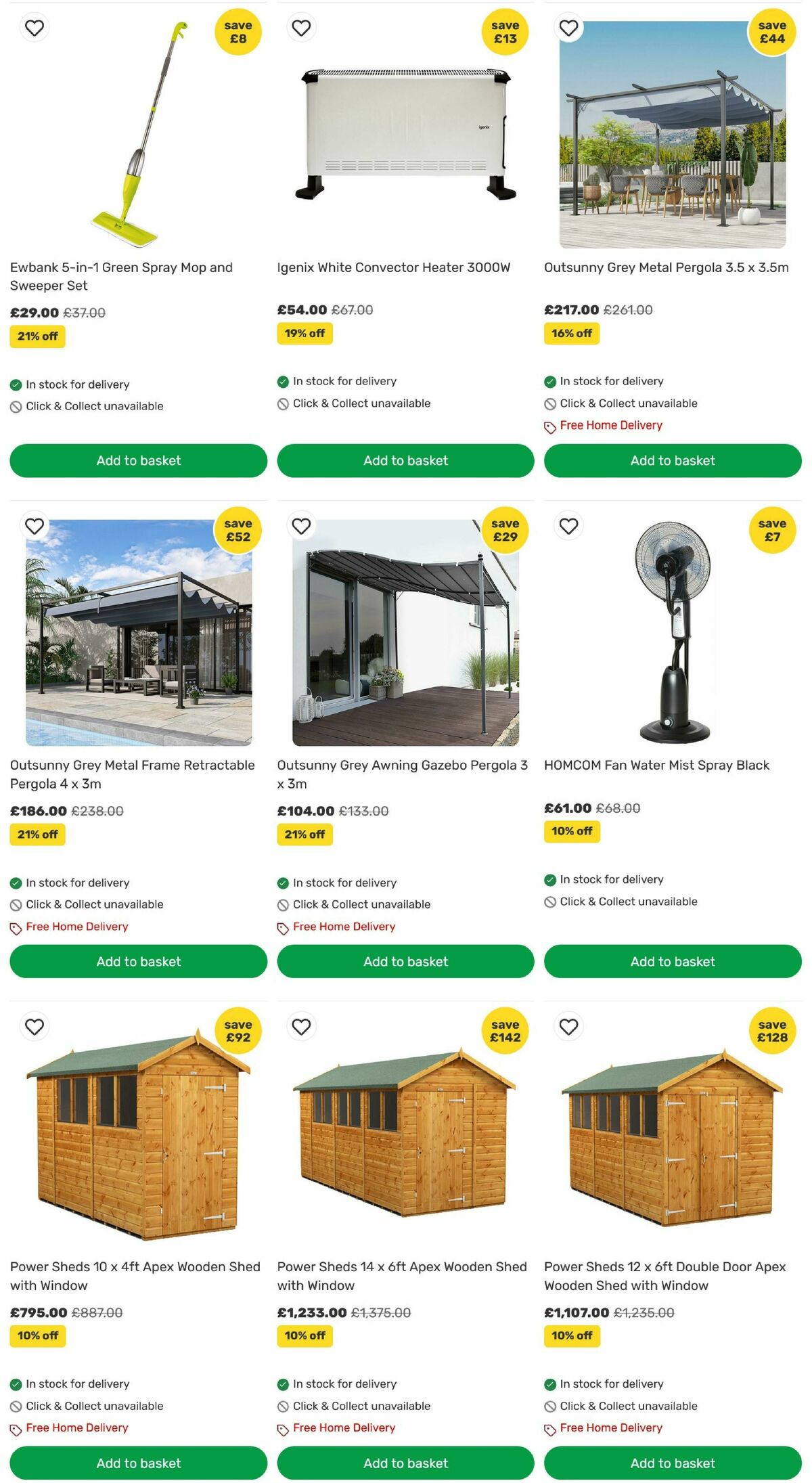 Homebase Offers from 12 June