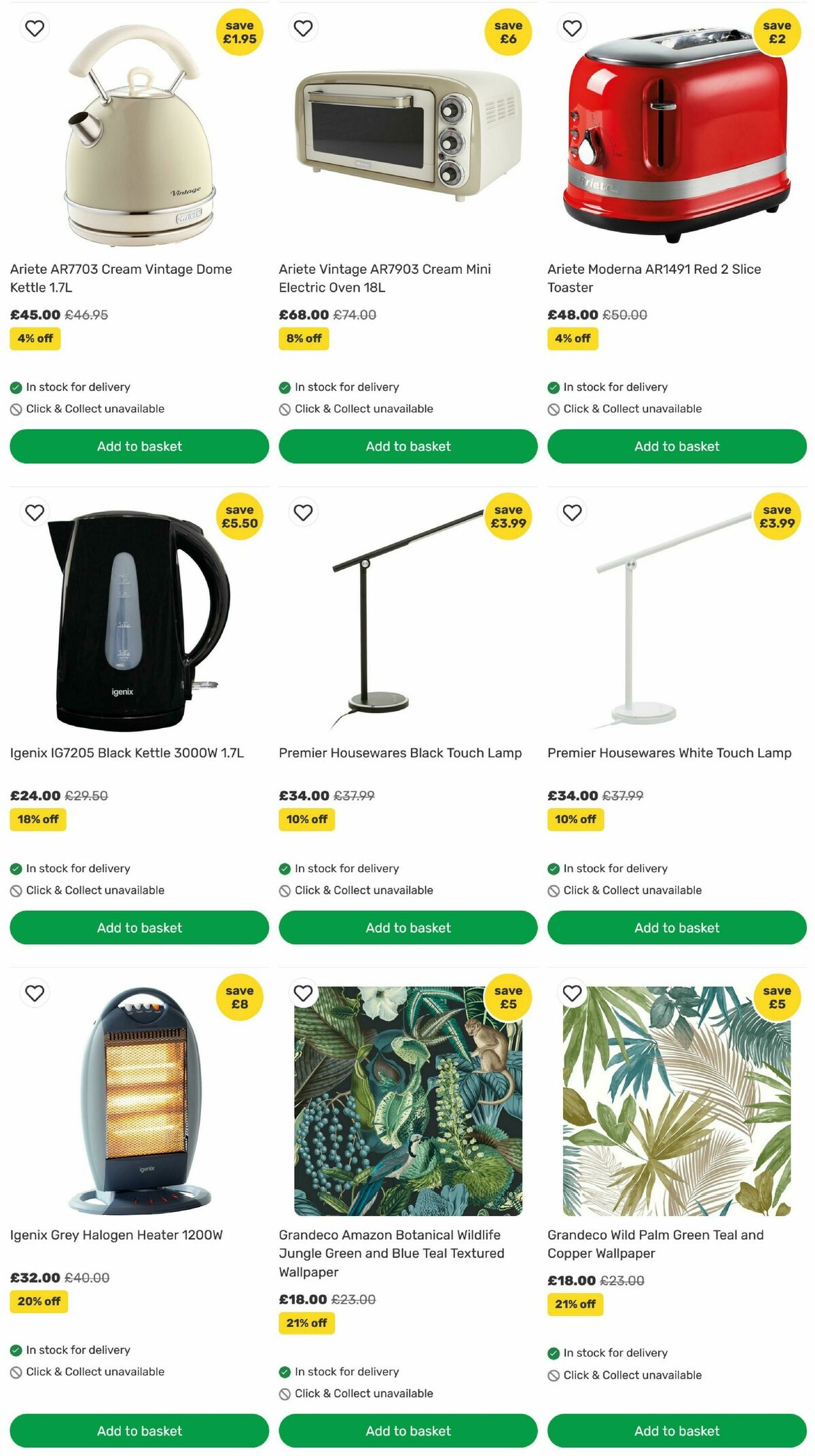 Homebase Offers from 12 June