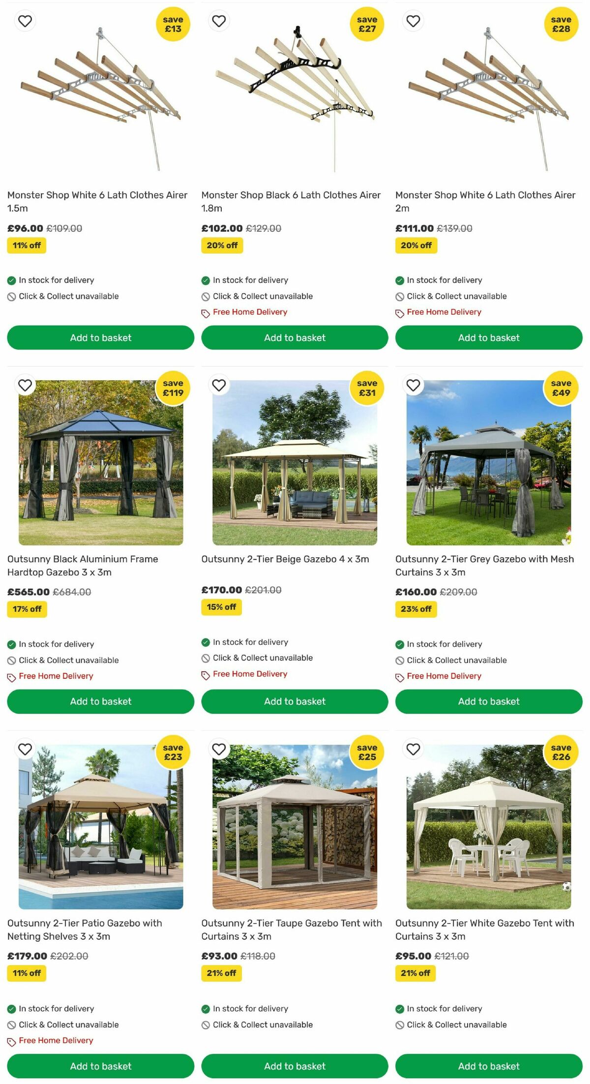 Homebase Offers from 12 June