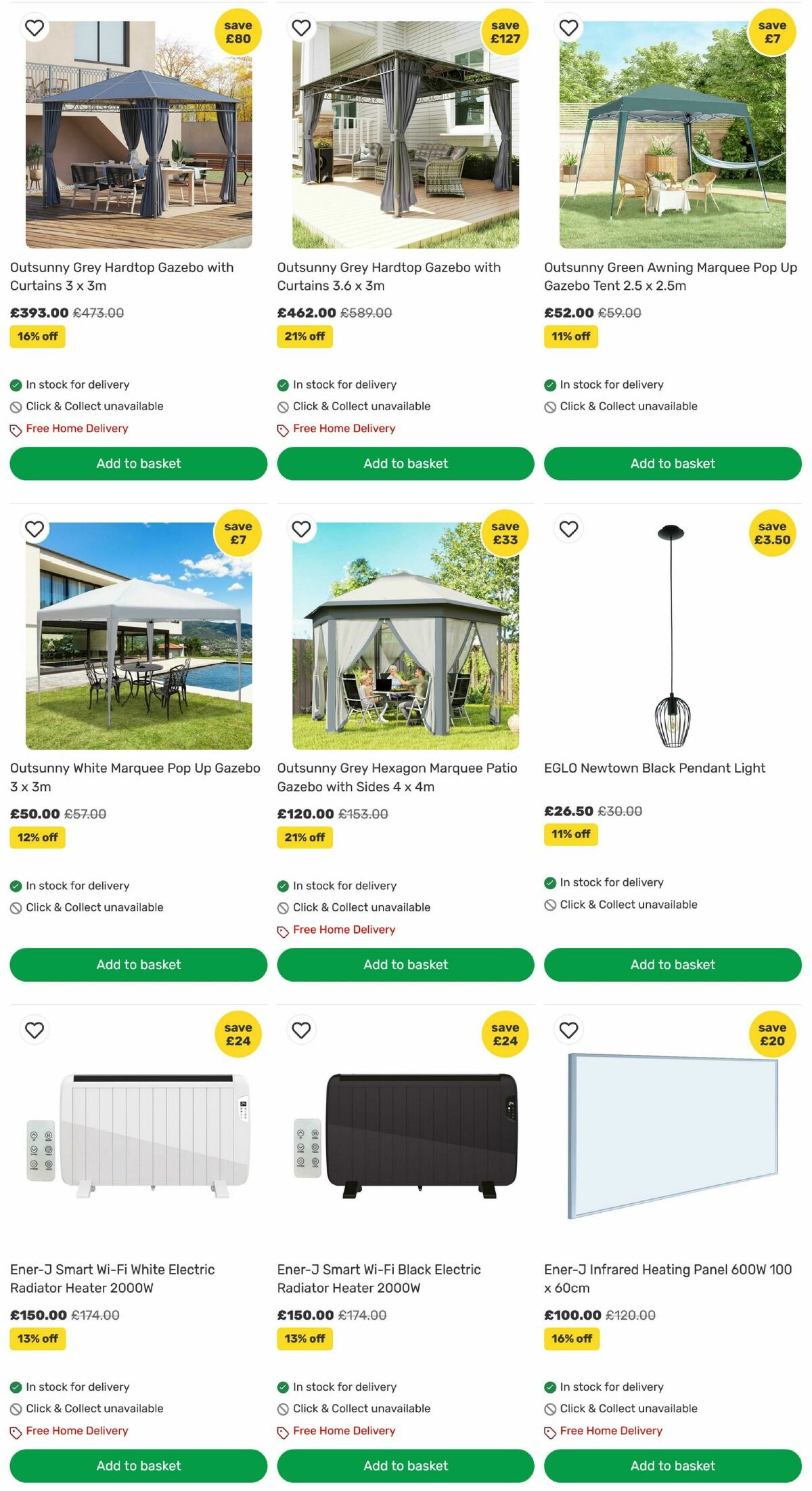 Homebase Offers from 12 June