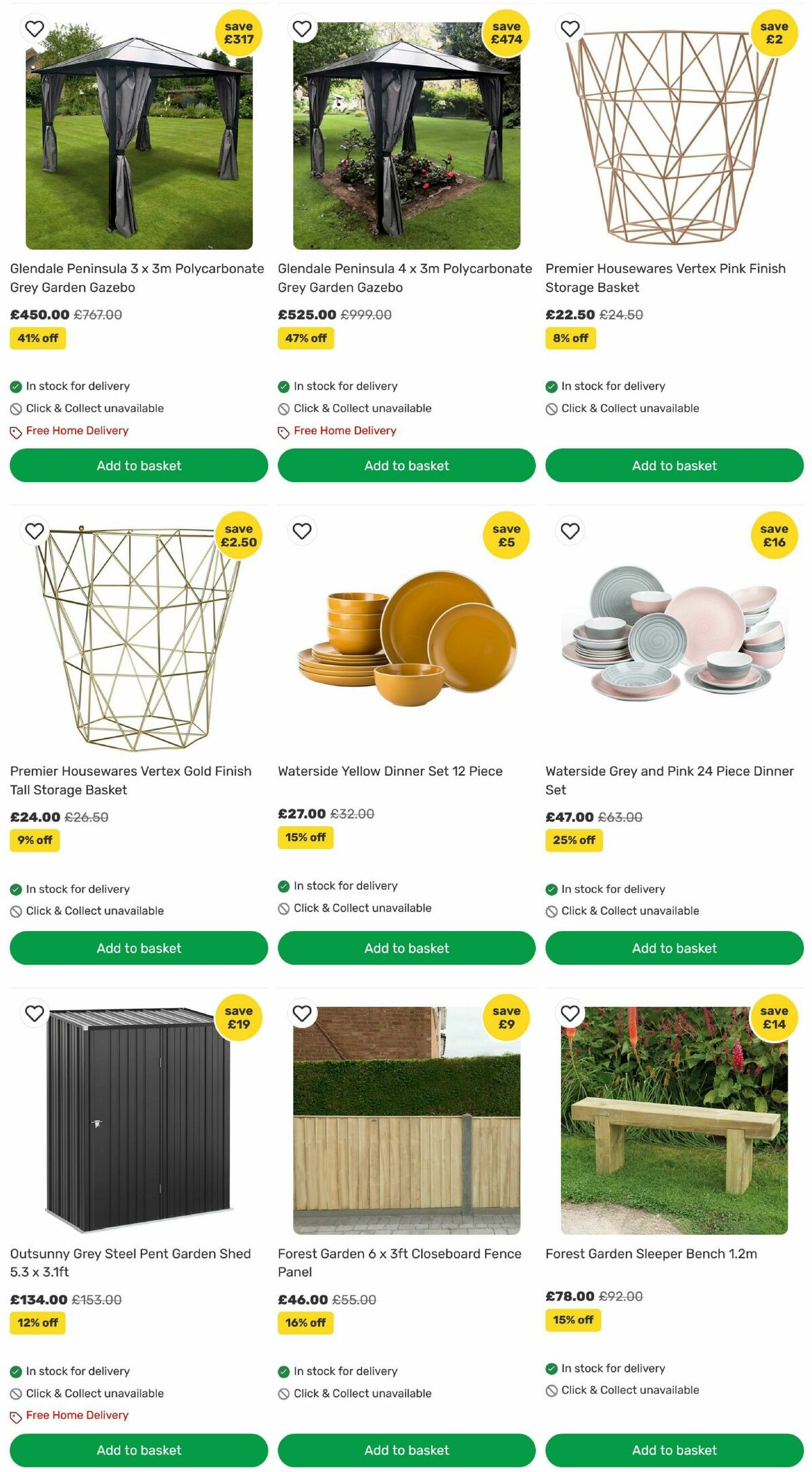 Homebase Offers from 12 June