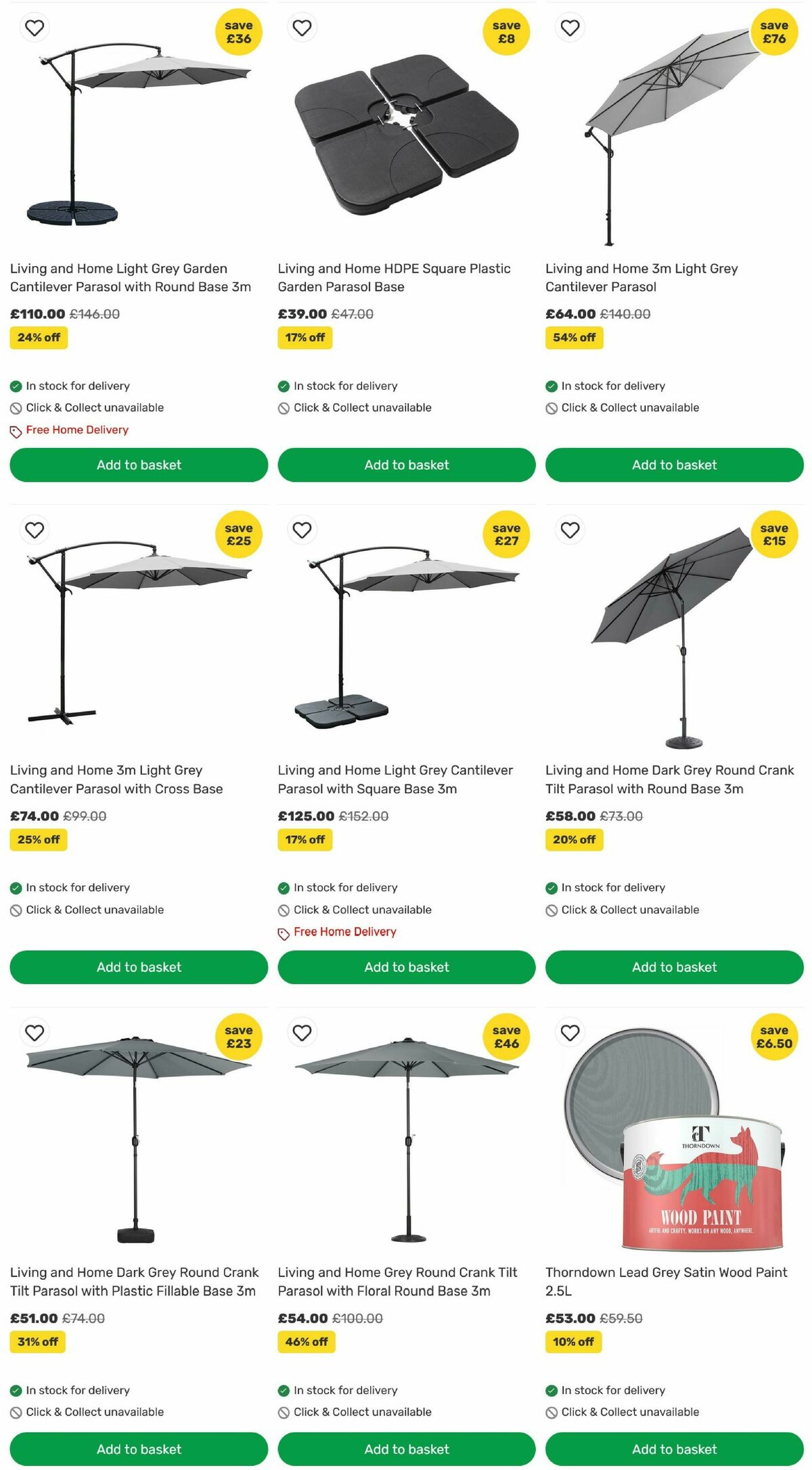 Homebase Offers from 12 June