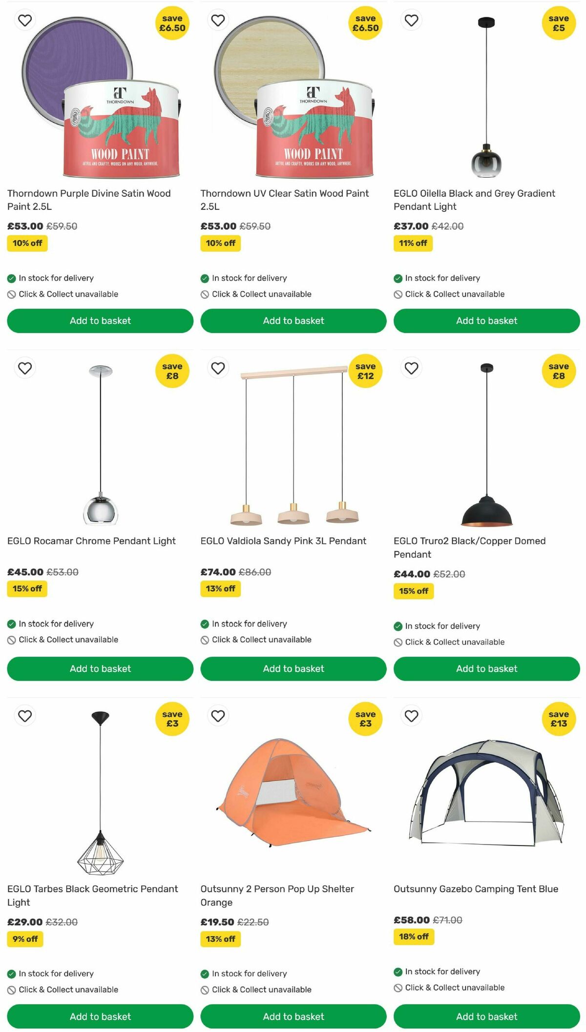 Homebase Offers from 12 June