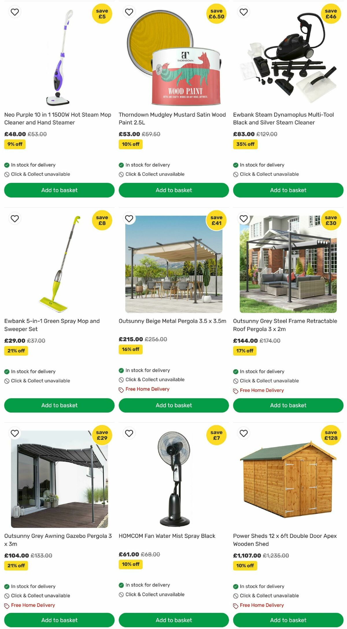 Homebase Offers from 12 June