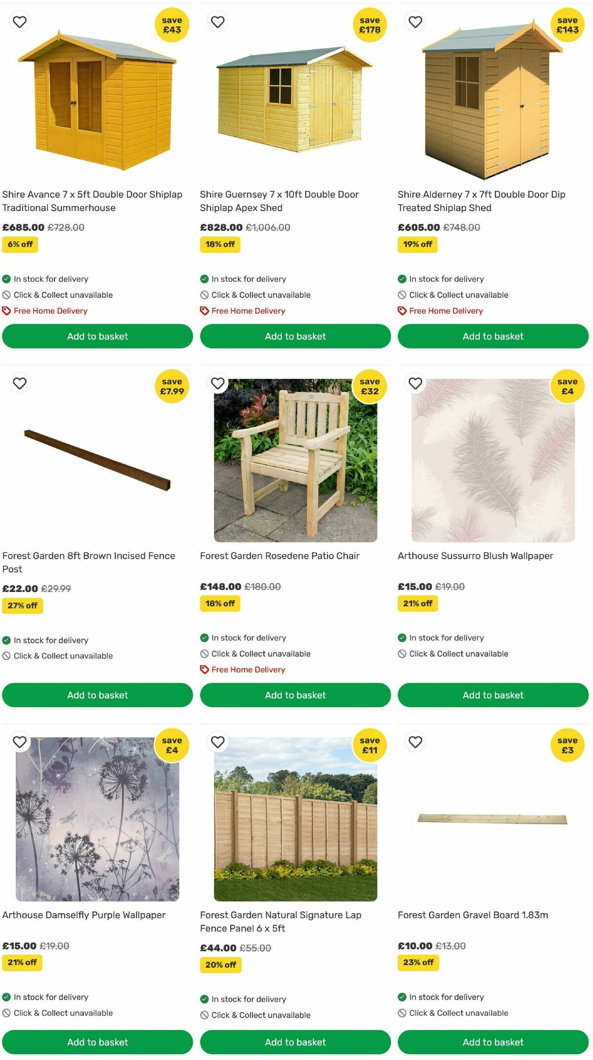 Homebase Offers from 3 July
