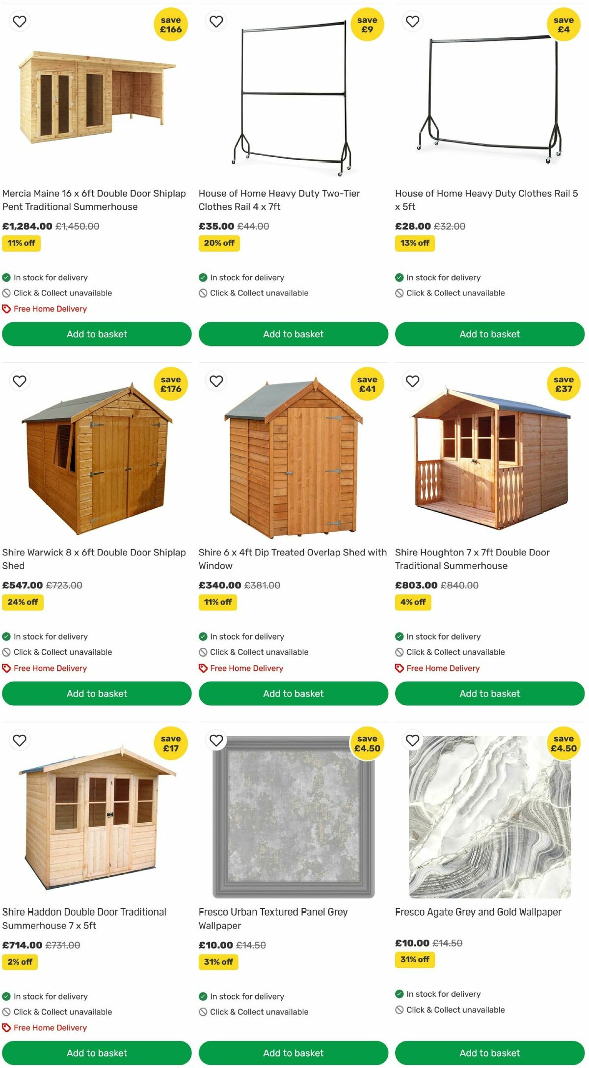 Homebase Offers from 3 July