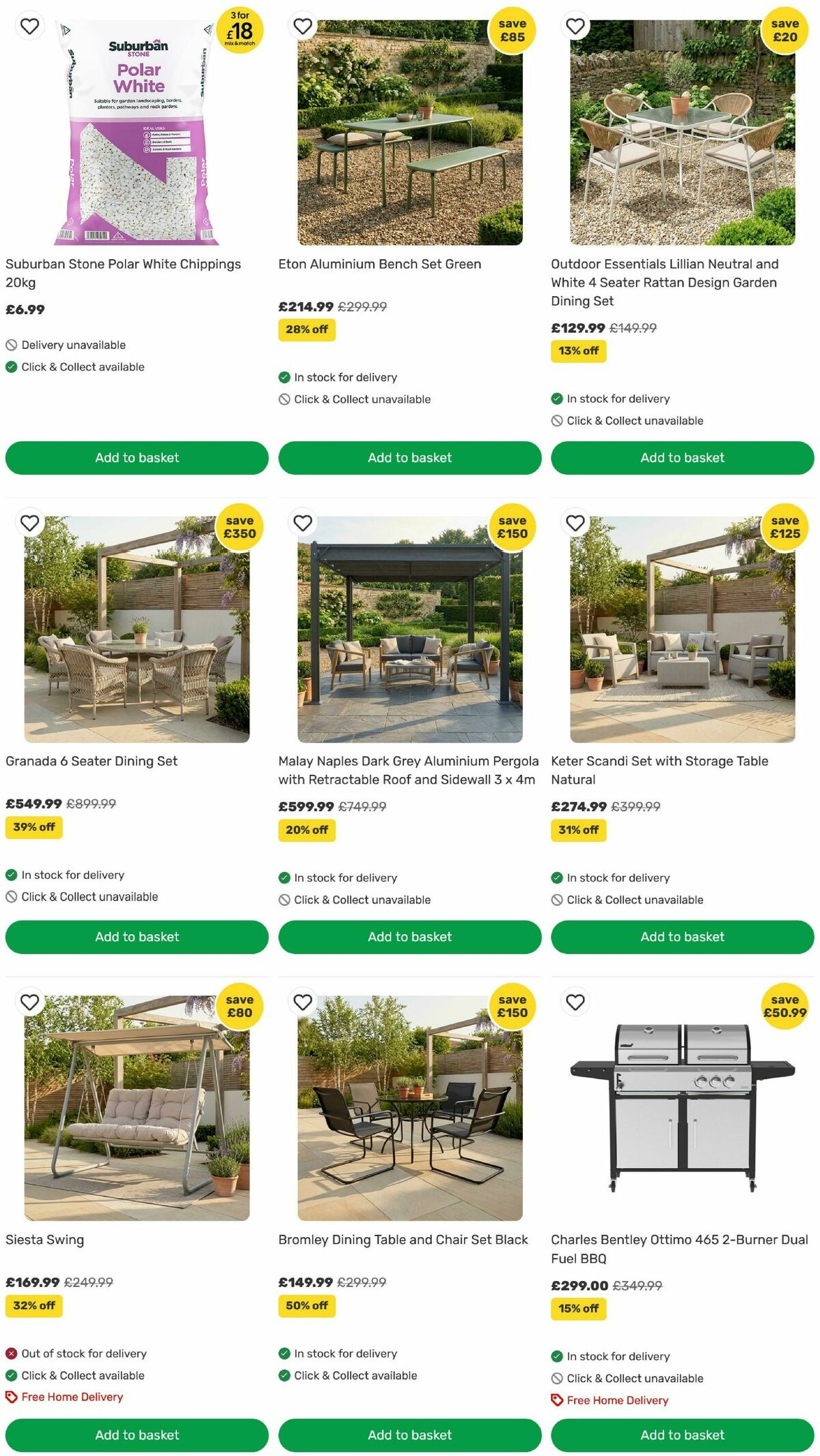 Homebase Offers from 3 July