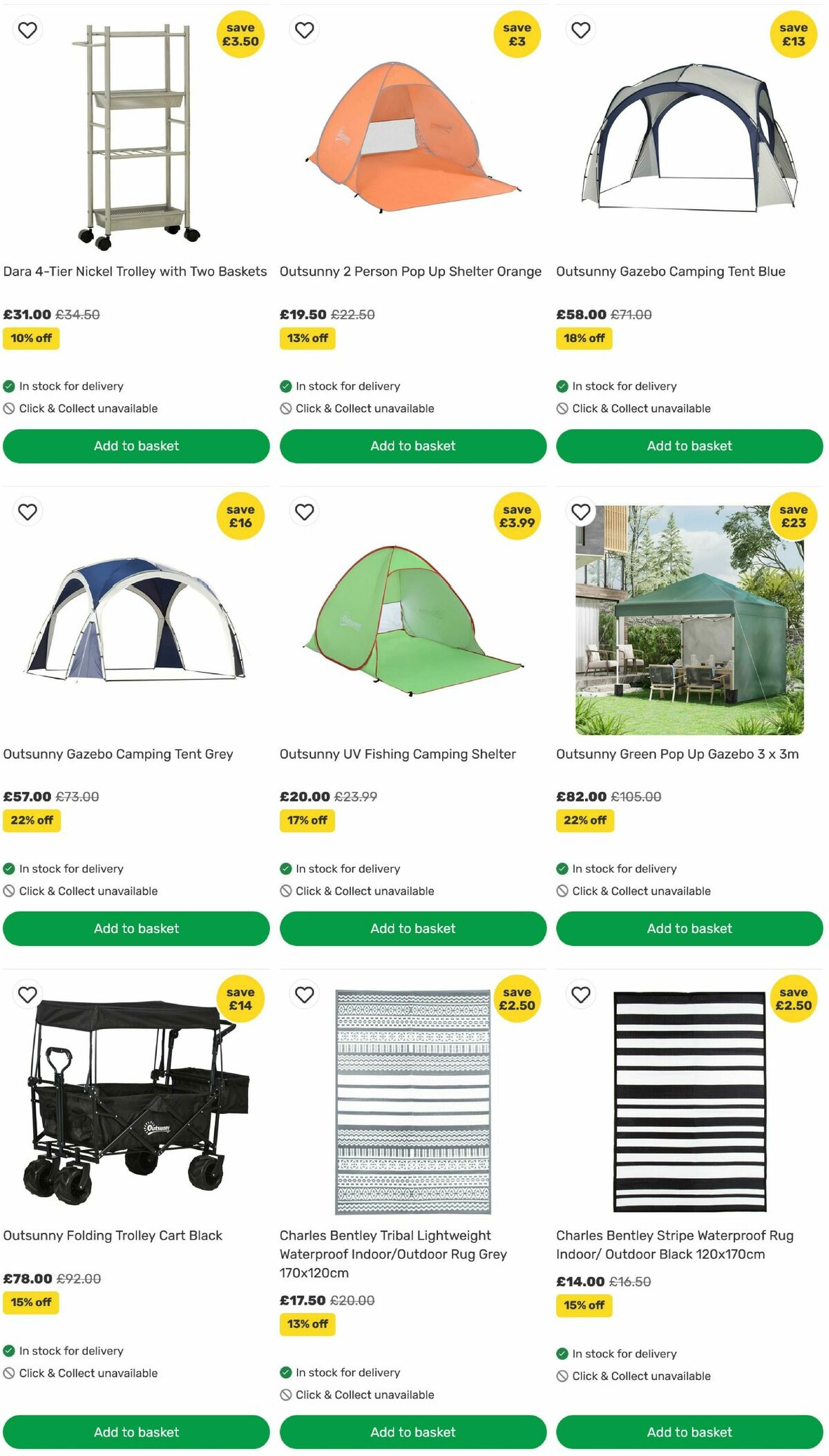 Homebase Offers from 3 July